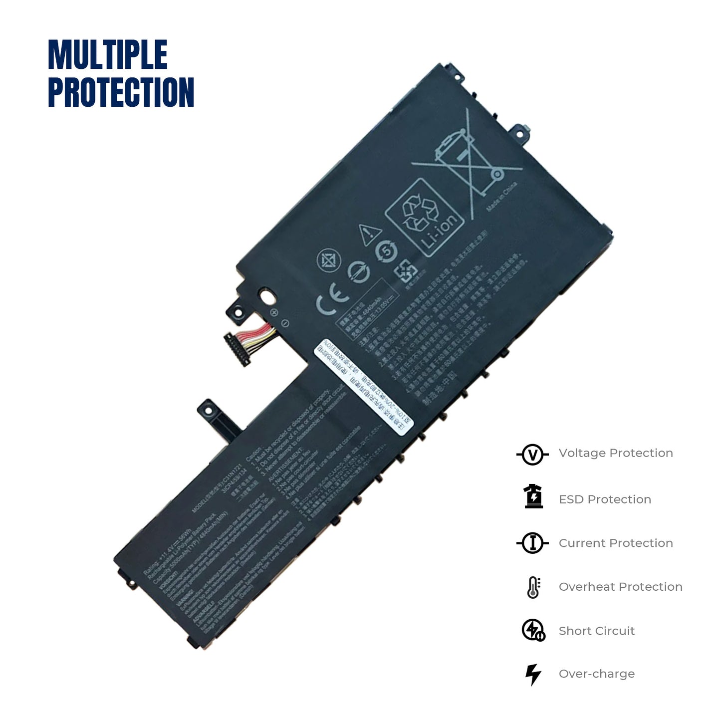 KELESY C31N1721 Batería para Asus Vivobook E406SA E406MA L406MA L406SA