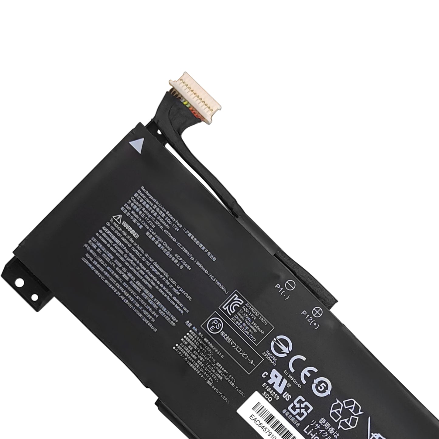 Аккумулятор для ноутбука KELESY SQU-1723 SQU-1724 SQU-1904 SQU-1905 для AORUS 15-XA 15-WA 15-W9 15-SA 15 X9 Аккумуляторы 15,32 В 62,35 Втч