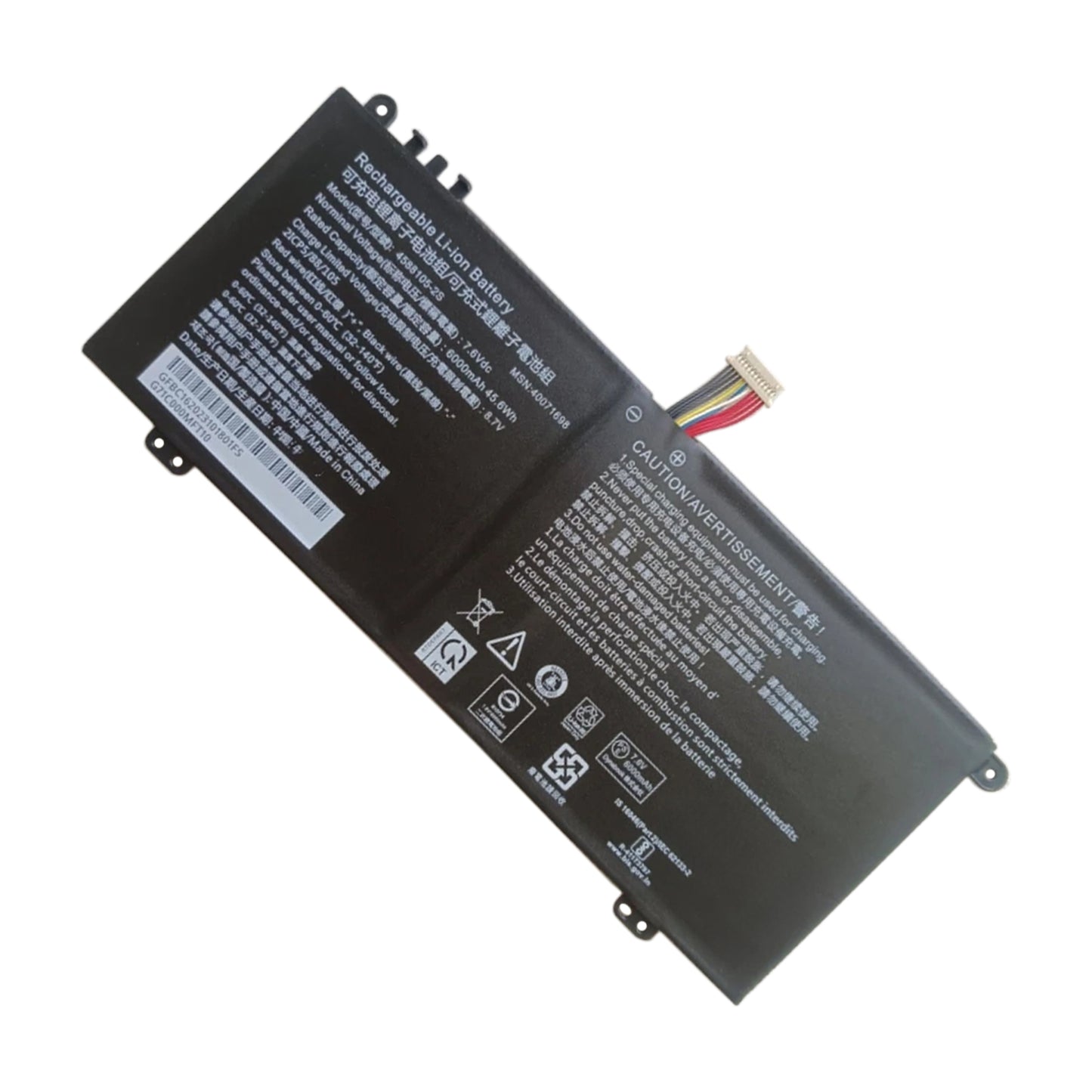 KELESY Batería Para Medion Akoya E15403, 4588105-2S, para Dynabook Satellite Pro, C50-E-105, C50D-B-10D, C50D-B-10E