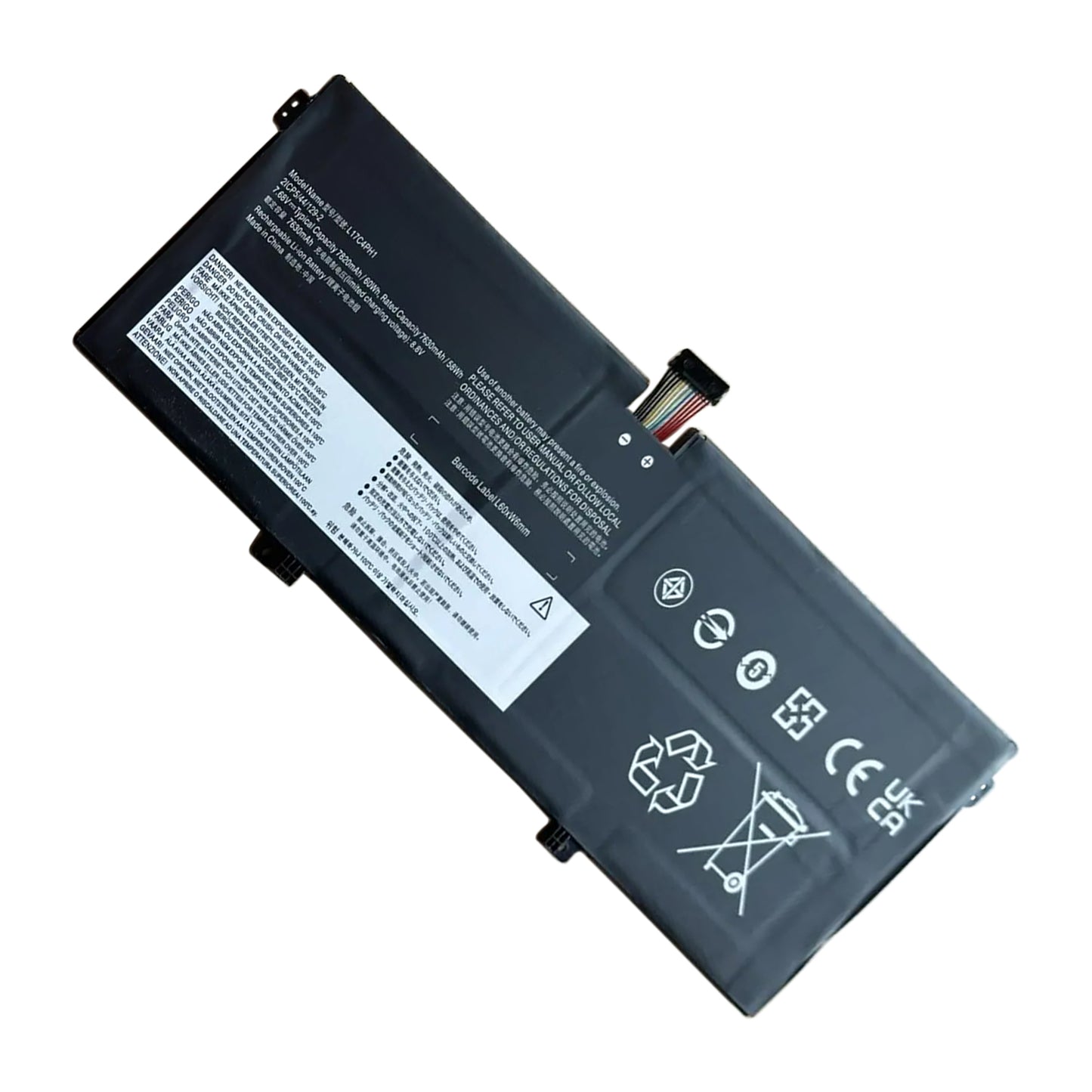 Аккумулятор KELESY L17C4PH1 L17M4PH1 для ноутбука Lenovo Yoga 7 Pro-13IKB C930-13IKB 81EQ 81C4 серии L17M4PH2 5B10Q82425 60WH