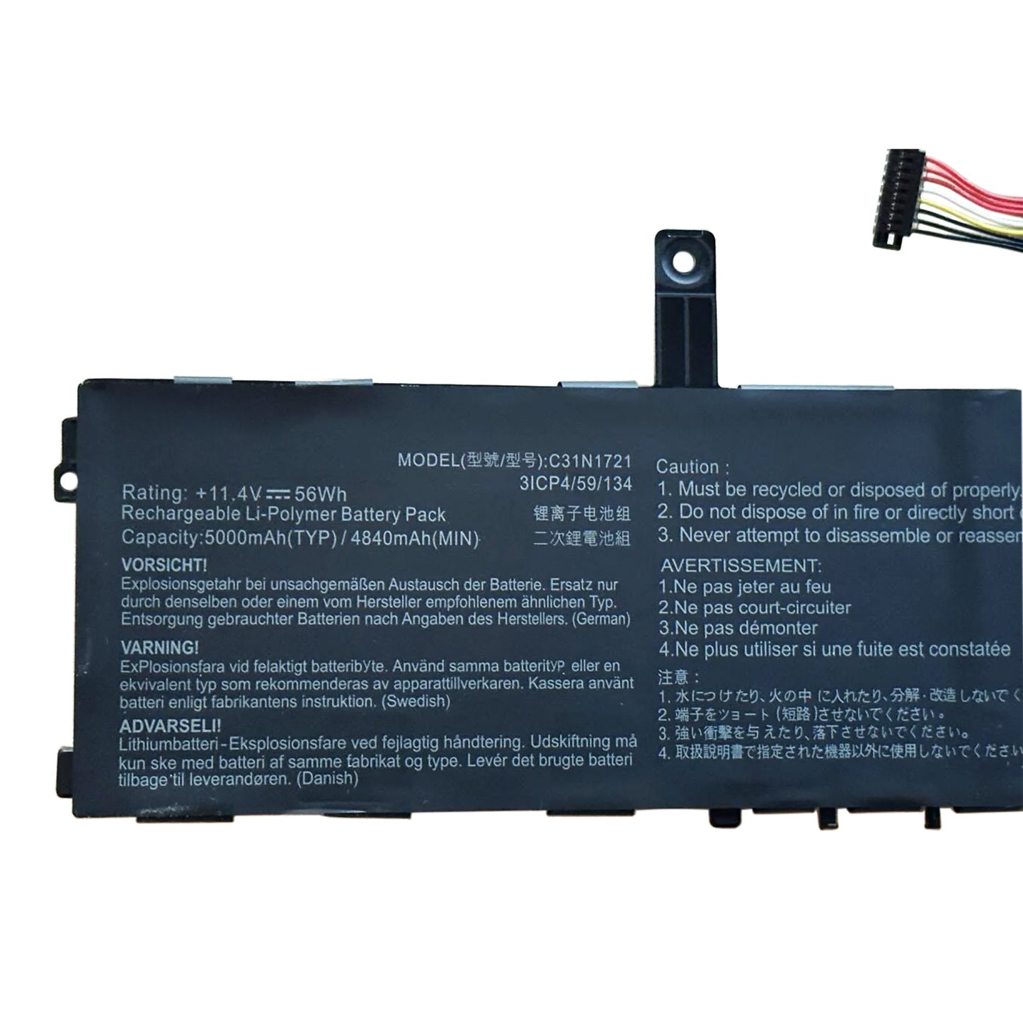 KELESY C31N1721 Batería para Asus Vivobook E406SA E406MA L406MA L406SA