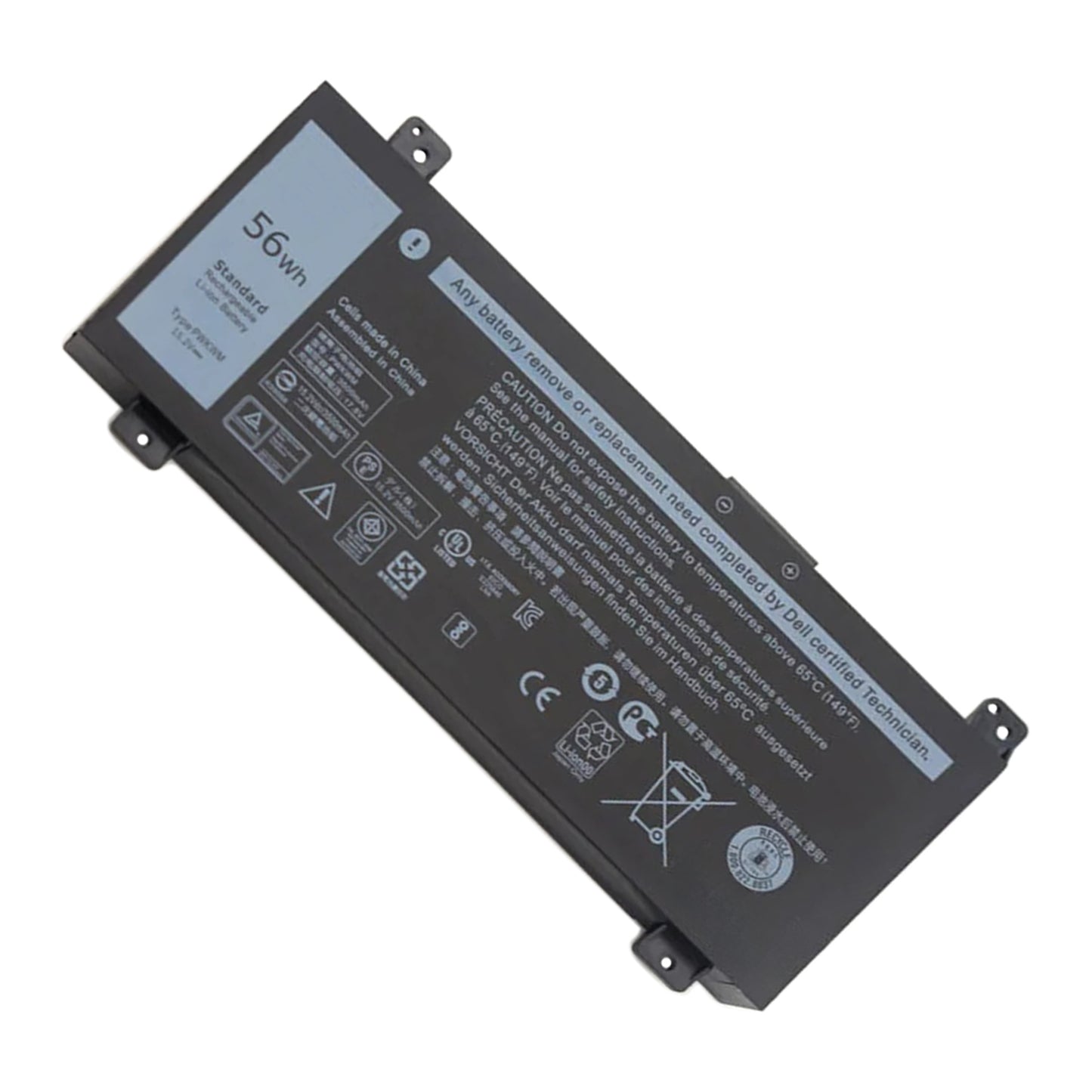 KELESY NEW Original 15.2V 56Wh PWKWM Laptop battery for Dell Inspiron 14 7000 14 7466 7467 P78G Series Batteries