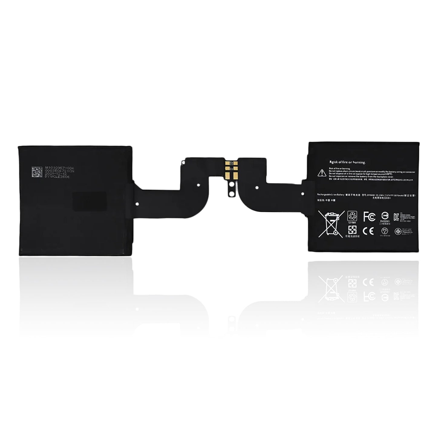 KELESY DYNH01 Screen Battery For Microsoft Surface Book 2 15" 1793 1813 Tablet PC 7.57V 23.2WH 3070mAh