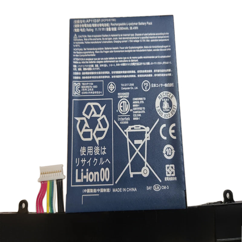 KELESY AP11D3F AP11D4F Laptop Battery For Acer Aspire S3 Ultrabook 13.3" AS33 MS2346 KB1097 S3-391 S3-951 6407 6497 6826 9695