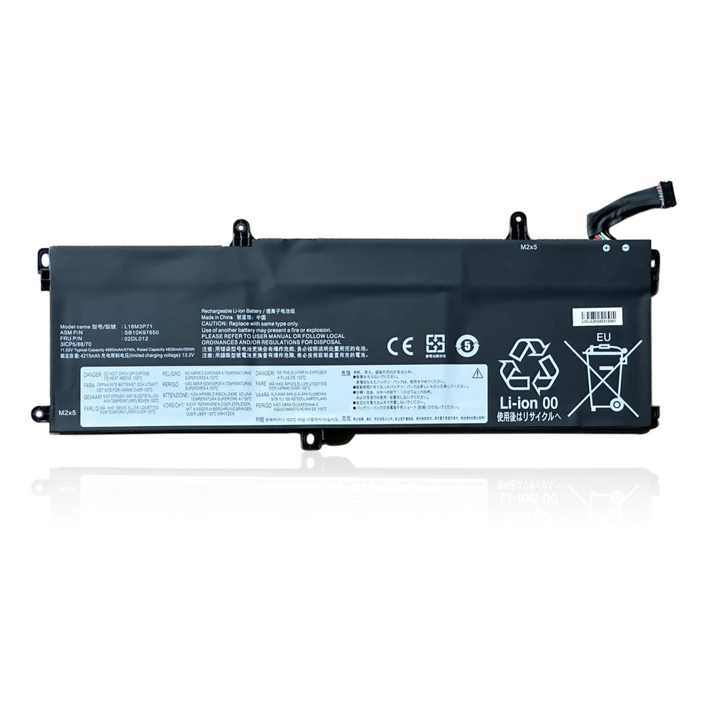 KELESY L18M3P71 Battery For Lenovo ThinkPad T590 P53S ThinkPad T15 P15s Gen 1 2 Series L18L3P71 L18S3P71 L20D3P71 TP00104C