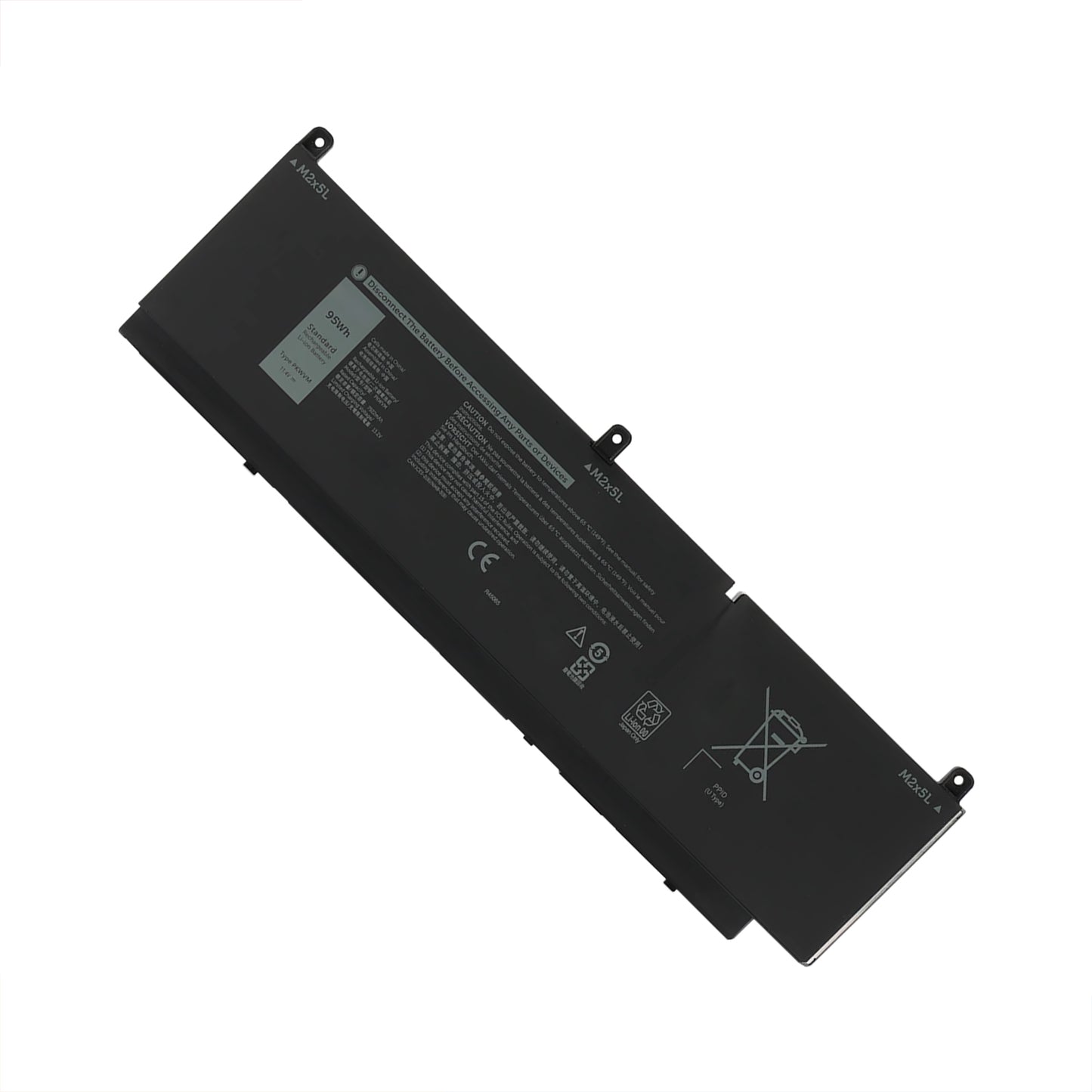 KELESY 95WH PKWVM L batería aptop para DELL Precision 7550 7560 7750 7760 serie P44E P93F C903V CR72X 17C06 0CR72X
