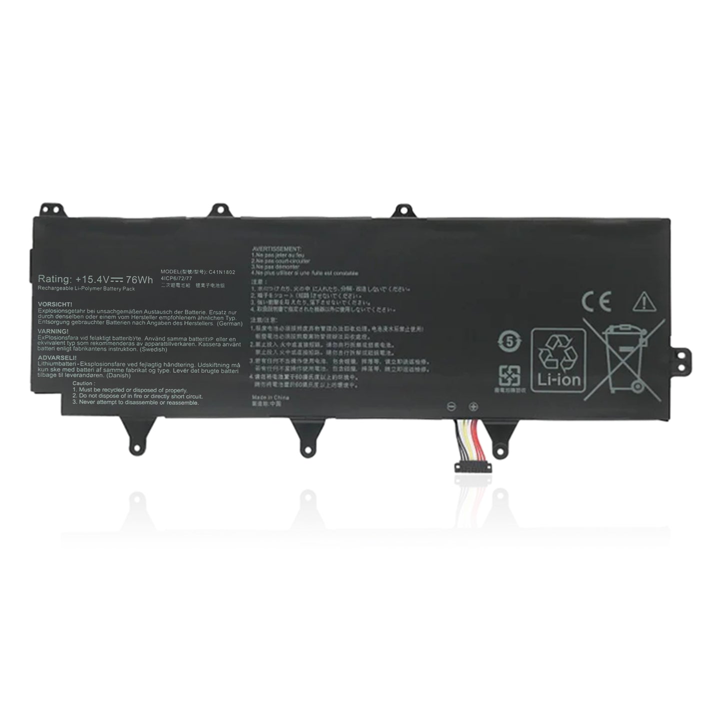 KELESY C41N1802 0B200-03140100 Аккумулятор для ноутбука ASUS ROG Zephyrus S 3s Plus GX701 GX701GW GX701GX GX701G GX701GWR Series