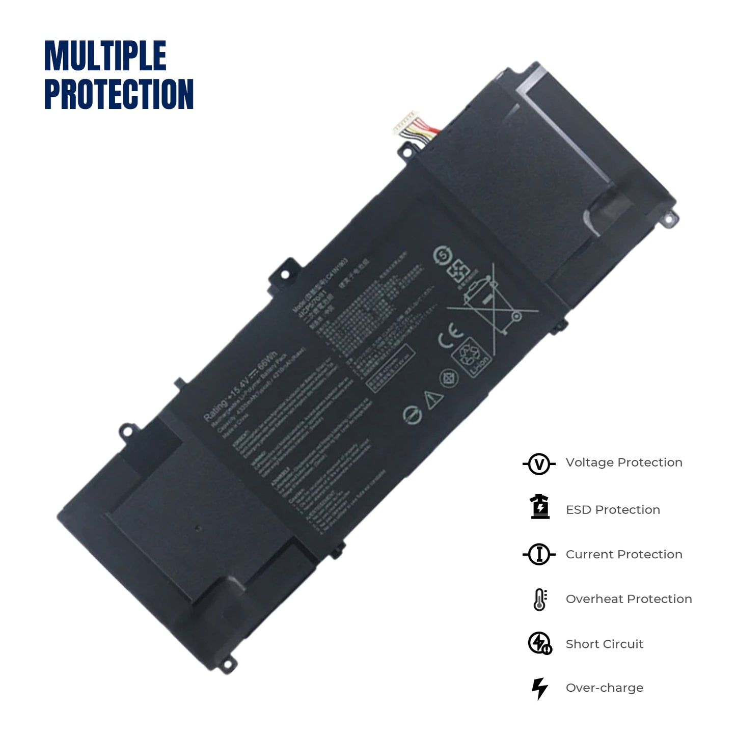 KELESY C41N1903 Laptop Battery For Asus ExpertBook B9 B9400CEA B9450CEA B9450FA B5302F B3302 B5302CE C41P0J1 0B200-03560100