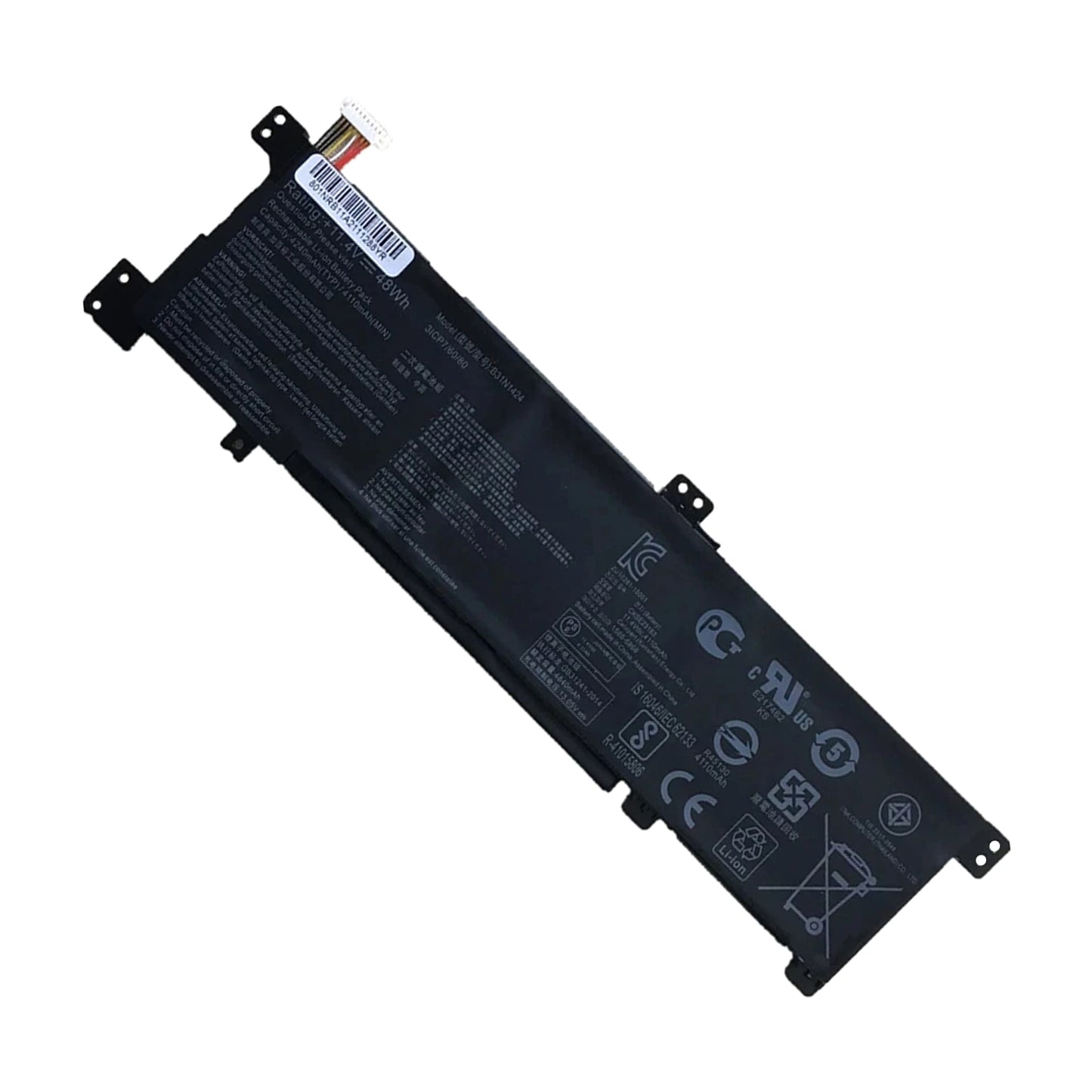 KELESY 11.4V 48Wh B31N1424 Laptop Battery For ASUS A400U A401L K401L K401U B5010 500 200 K401LB5010 K401LB5500 K401LB5200