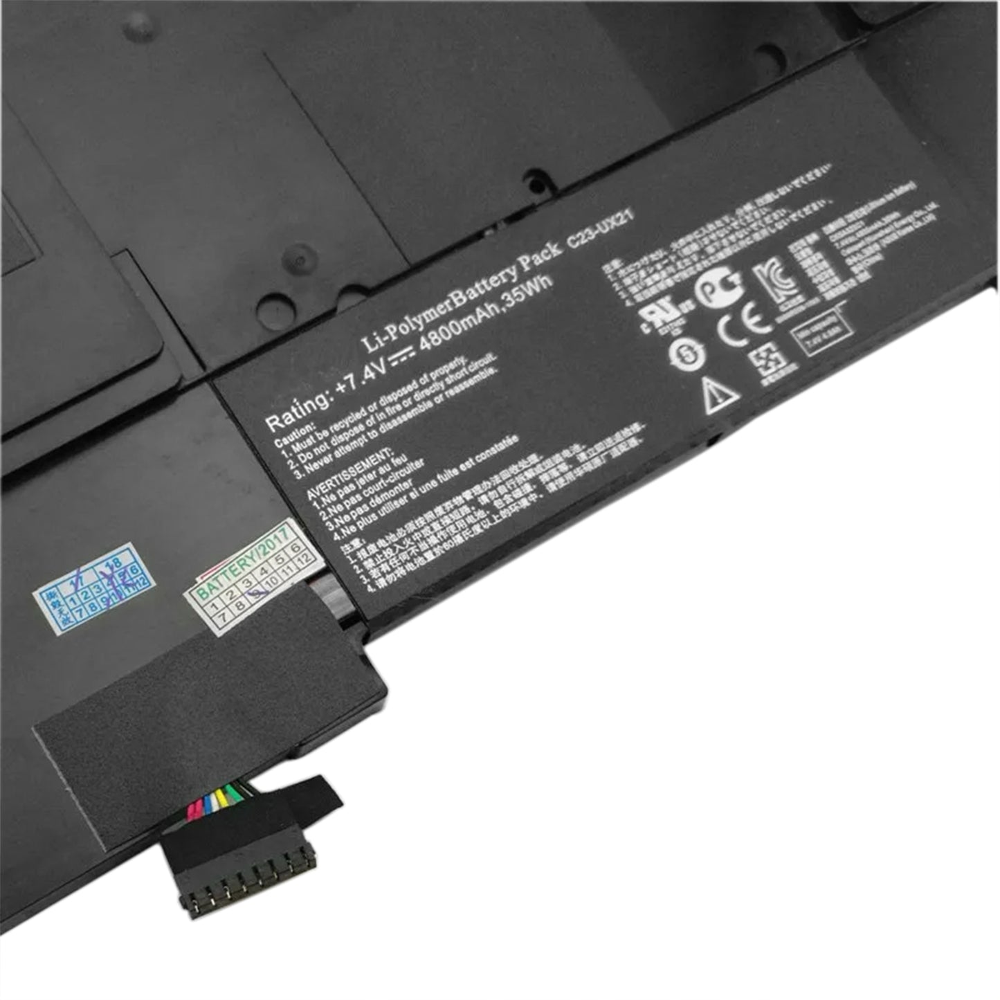 KELESY 7.4V 35Wh New Genuine Original C23-UX21 Replacement Laptop Battery For Asus ZenBook UX21 UX21A UX21E