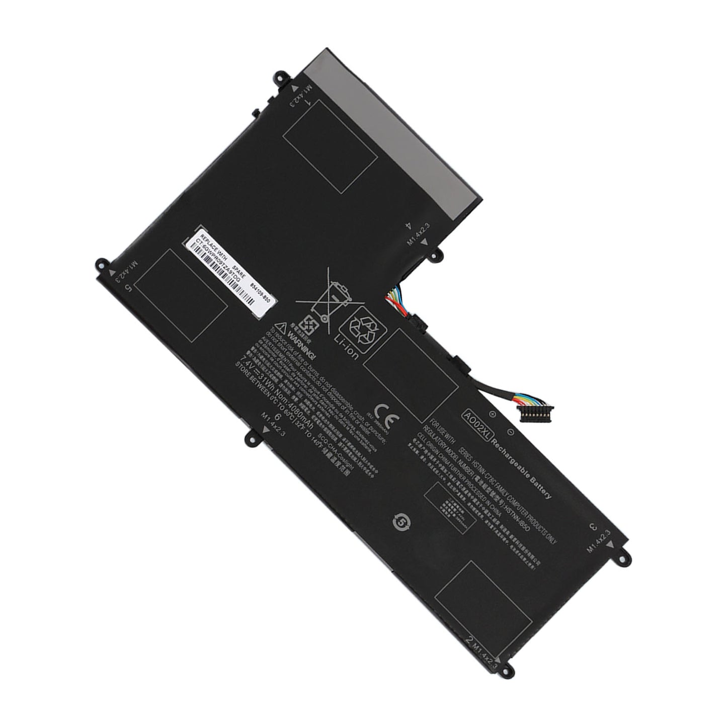 Аккумулятор KELESY AO02XL для HP ElitePad 1000 G2 серии HSTNN-LB5O HSTNN-C78C HSTNN-IB5Q 728250-1C1 728558-005 728250-421 A002XL