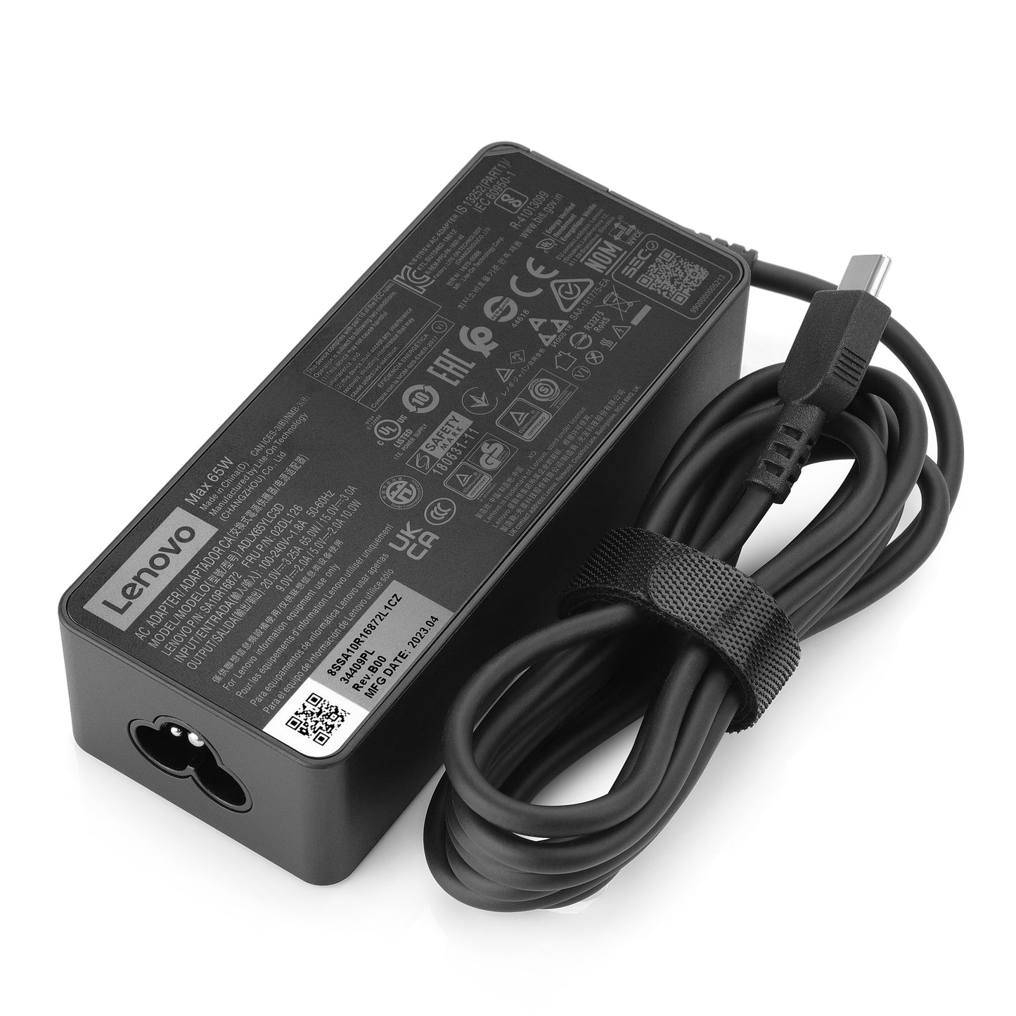 Lenovo Laptop AC Adapter for Lenovo 65W USB Type-C, ADLX65YLC3D