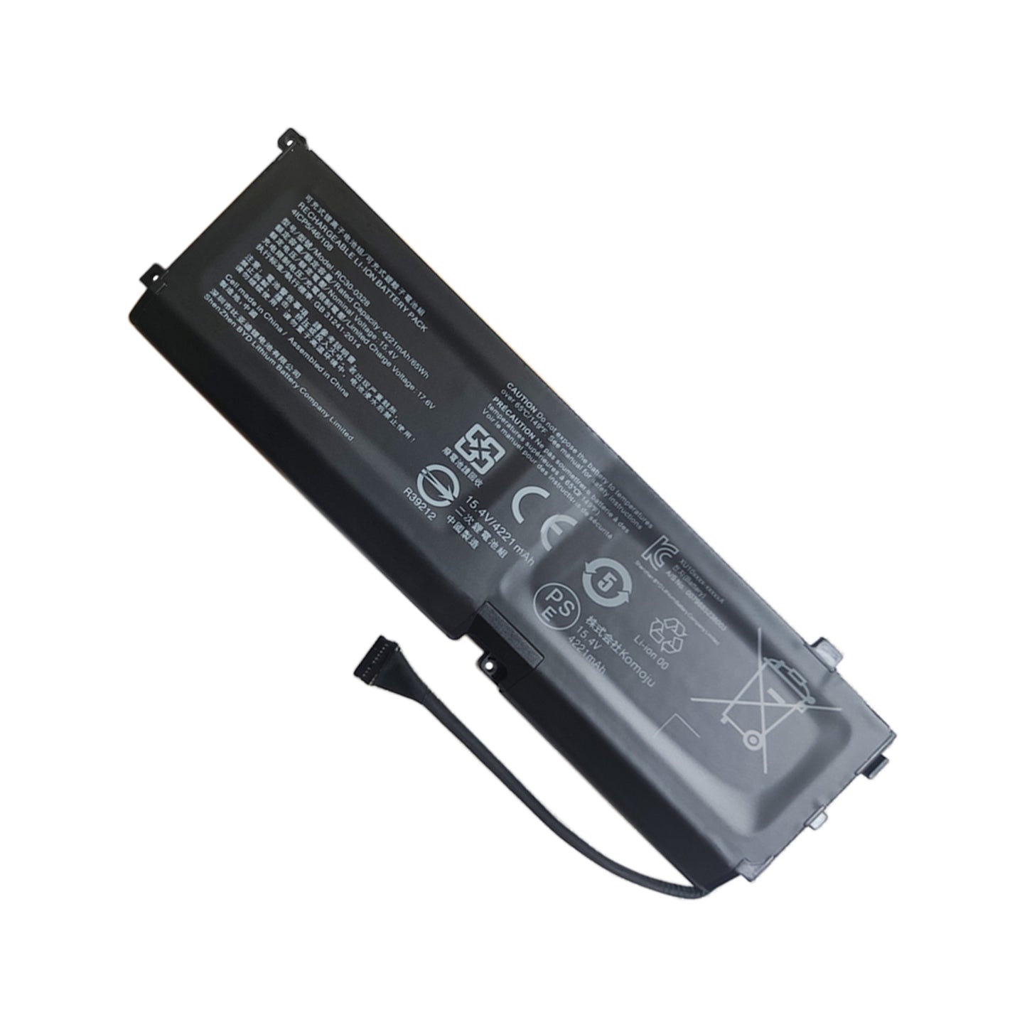 KELESY RC30-0328 Laptop Battery for Razer Blade 15 2020 RZ09-0328 RZ09-03304x RZ09-03305x RZ09-0330x 15.4V 4221mAh 15.4V 65WH
