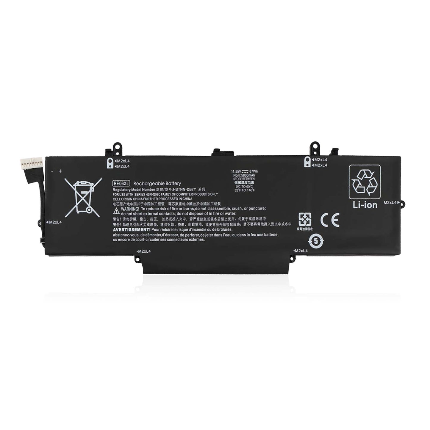 KELESY BE06XL Laptop Battery For HP Elitebook Folio 1040 G4 HSTNN-IB7V HSTNN-DB7Y 918045-1C1 918045-171 918180-855 67WH