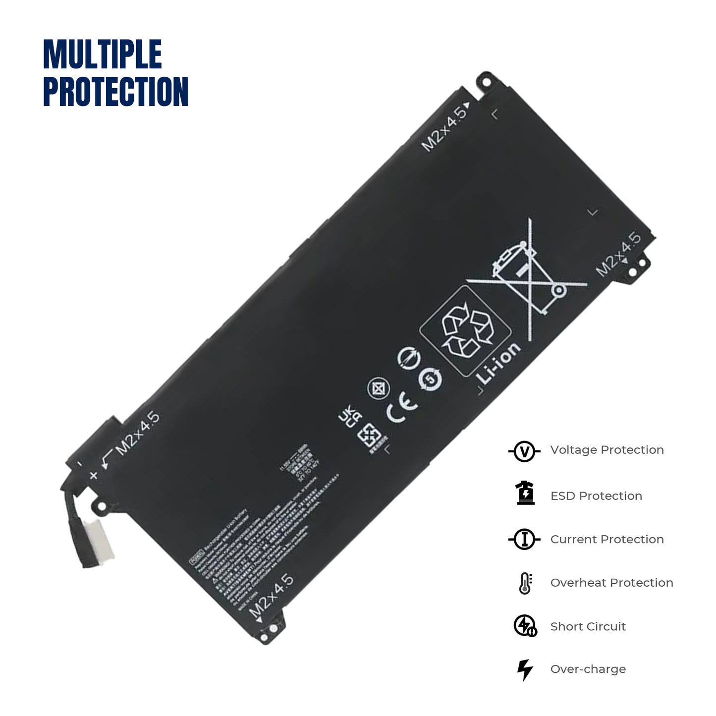 KELESY Battery PGO6XL PG06XL 69Wh For HP 15-dh HSTNN-DB9F L48431-2C1 L48497-005 15-DH0006TX 15-dh0007TX 15-dh0008TX 15-dh0151TX