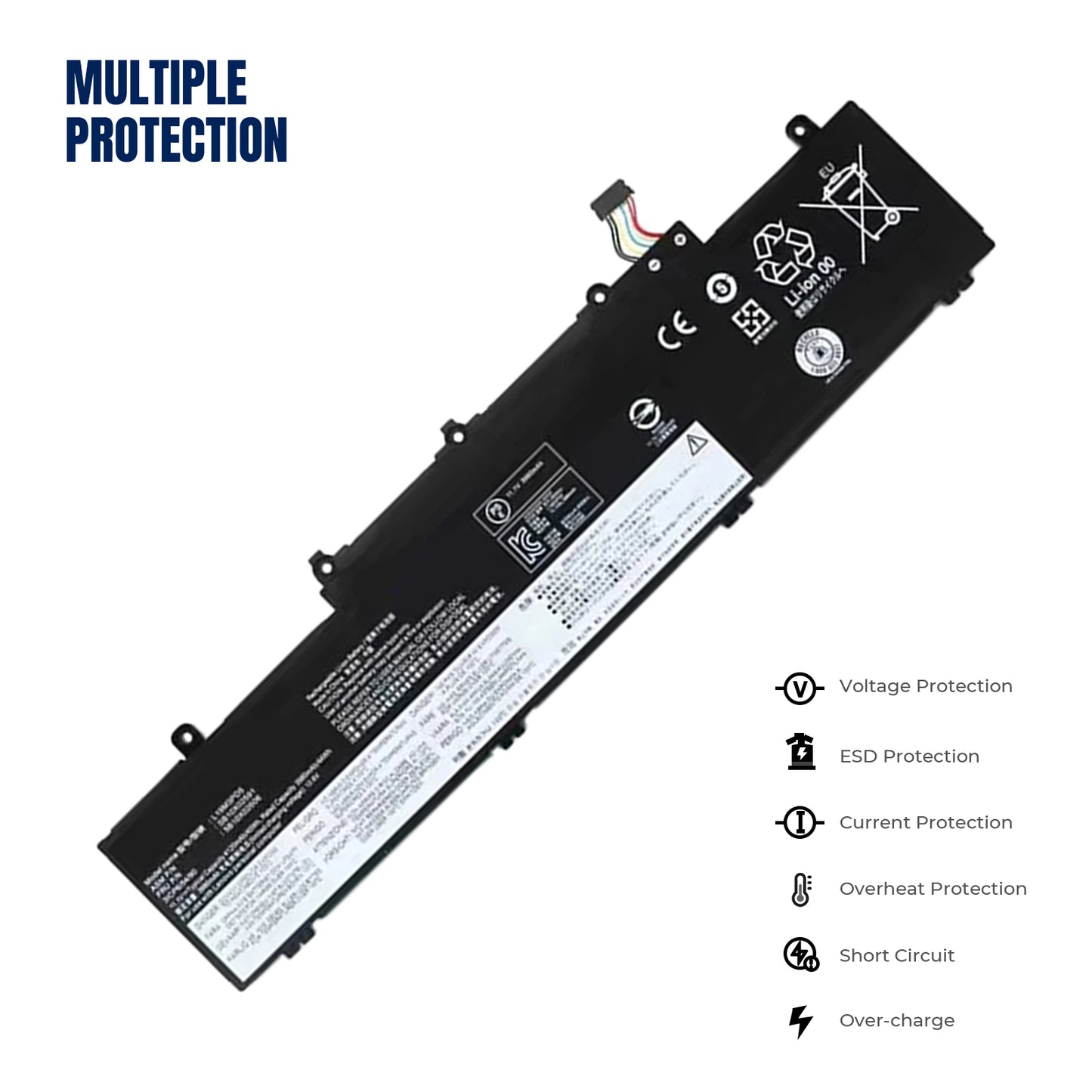KELESY L19M3PD5 Laptop Battery For Lenovo ThinkPad E14 E15 Gen 2 3 TP00117A TP00116C L19D3PD5 L19L3PD5 SB10X02608 5B10X02594