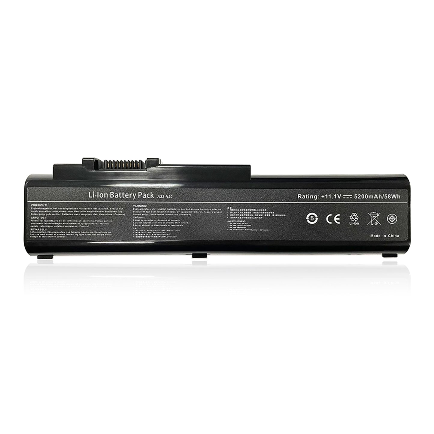 KELESY NEW A33-N50 A32-N50 11.1V 5200mAh Laptop Battery For ASUS N50VN N50VC N51VN N51VG N51VF N51V N51TP N51S N51A N51