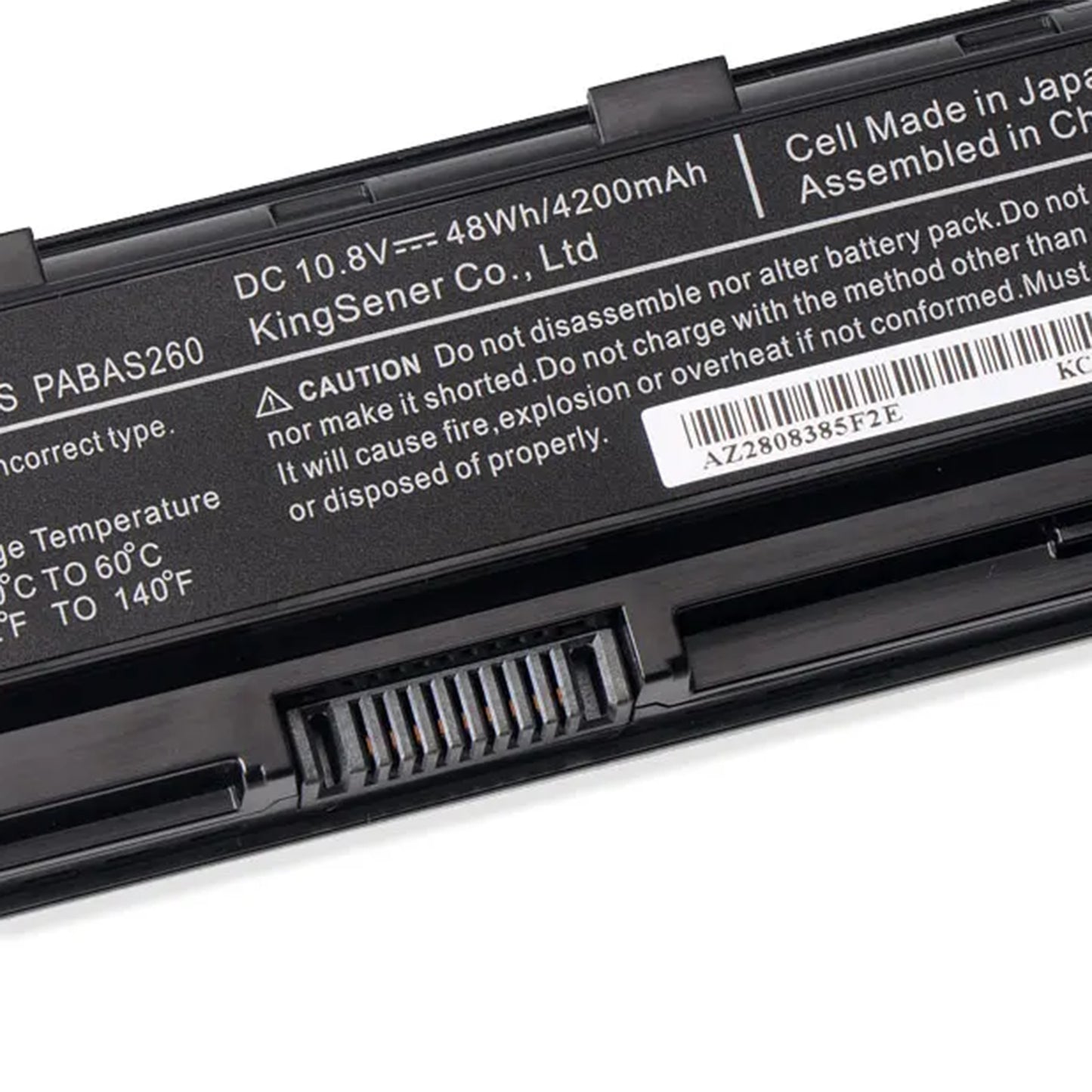 KELESY Batería de ordenador portátil PA5024U, para Toshiba Satellite C800, C850, C870, L800, L830, L840, L850, L870, PA5025U