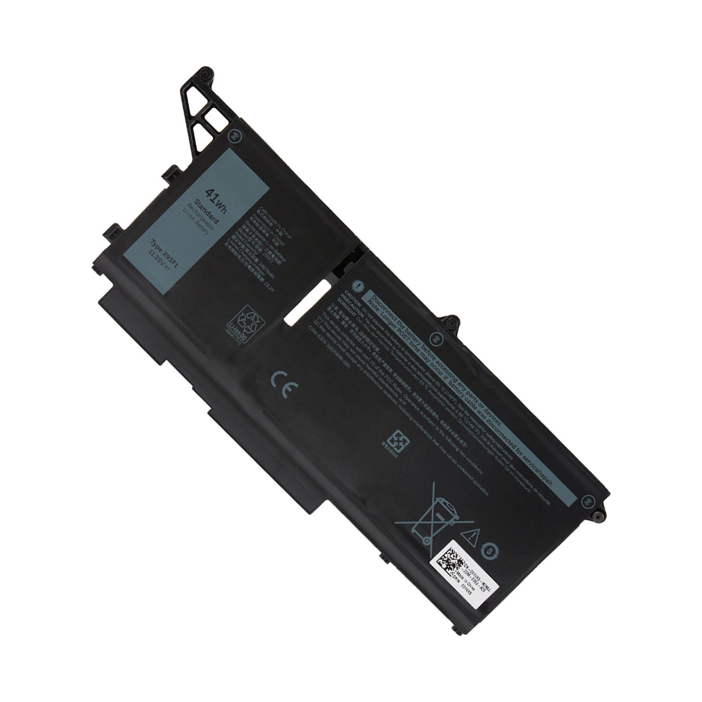 KELESY Laptop battery for Dell Latitude 5330 5430 5530 7330 7430 7530 precision 3570 FK0VR 58Wh 293F1 41Wh