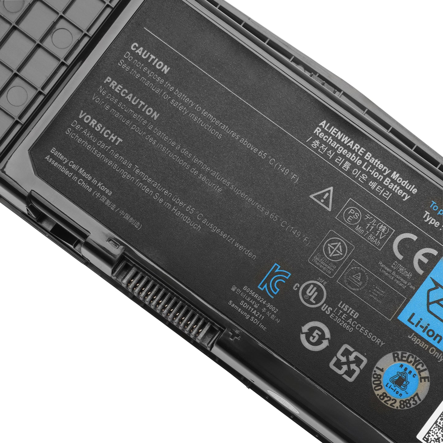 KELESY New Genuine Original BTYV0Y1 11.1V 90Wh Laptop Battery for Dell Alienware M17x R3 R4 7XC9N BTYVOY1 318-0397 451-11817