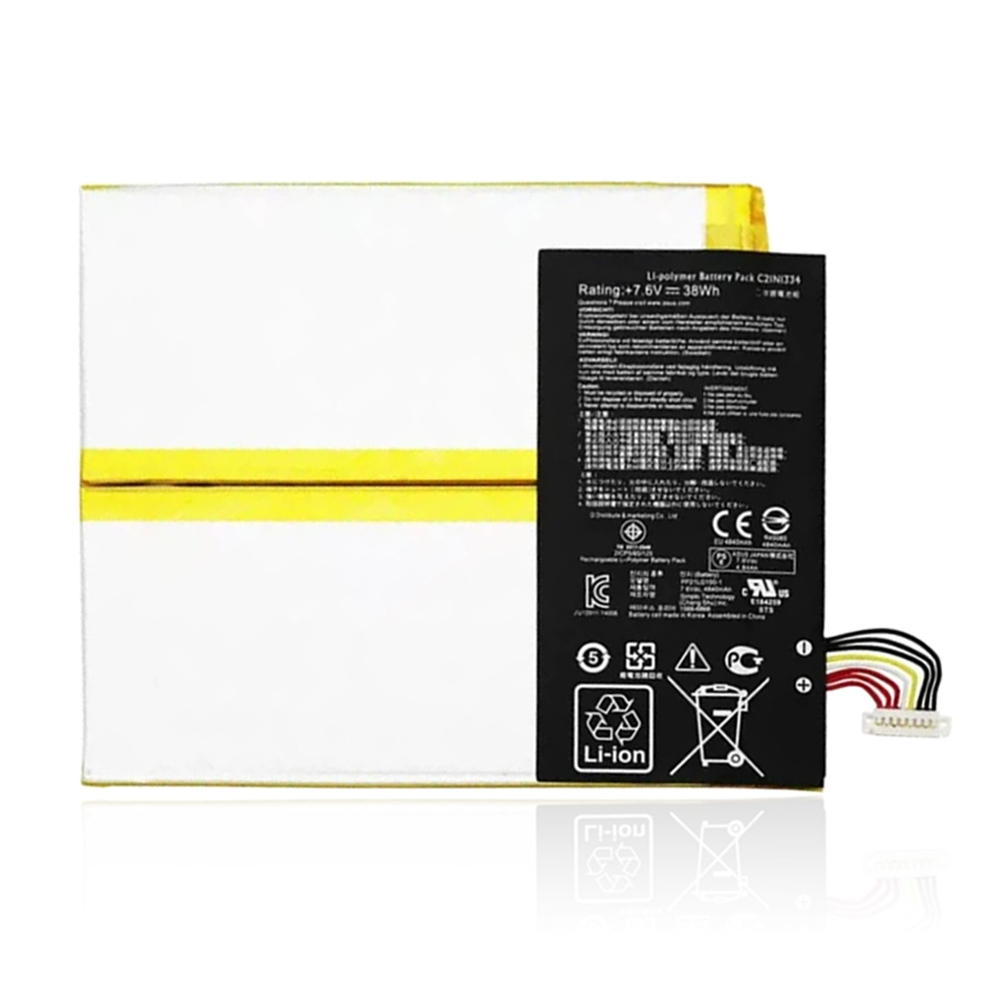 KELESY C21N1334 Laptop Battery For ASUS Transformer Book T200TA T200TA-1A T200TA-1K T200TA-1R 200TA-C1-BL Tablet PC 7.6V 38WH