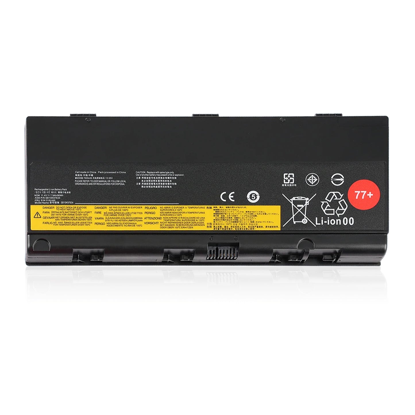 KELESY batería para LENOVO Thinkpad P50, P51, P52, 00NY490, 00NY491, 00NY492, SB10H45075, SB10H45076, SB10H45078, L17L6P51