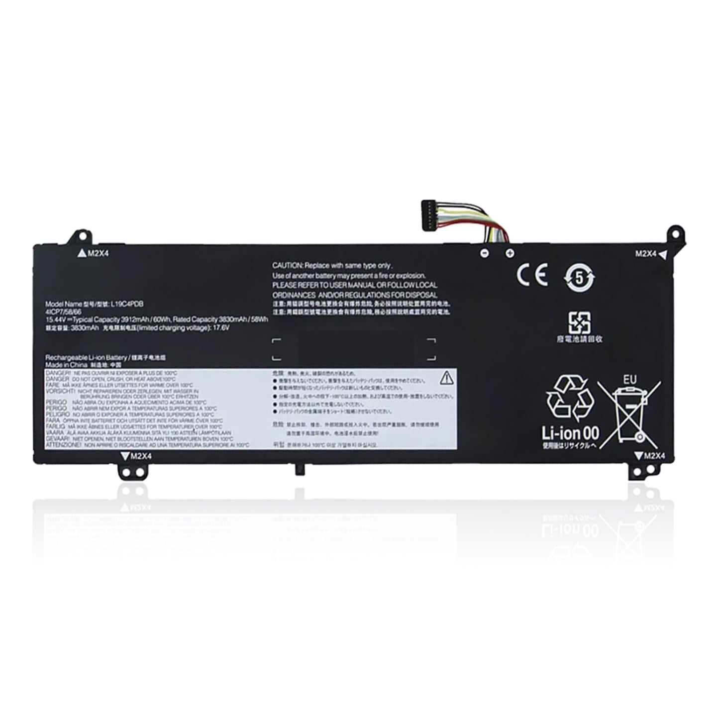 KELESY L19C4PDB Laptop Battery For Lenovo ThinkBook 14s Yoga ITL,ThinkBook 14 15 G2 G3 ITL ARE ACL Sereis 15.44v 3912mAh