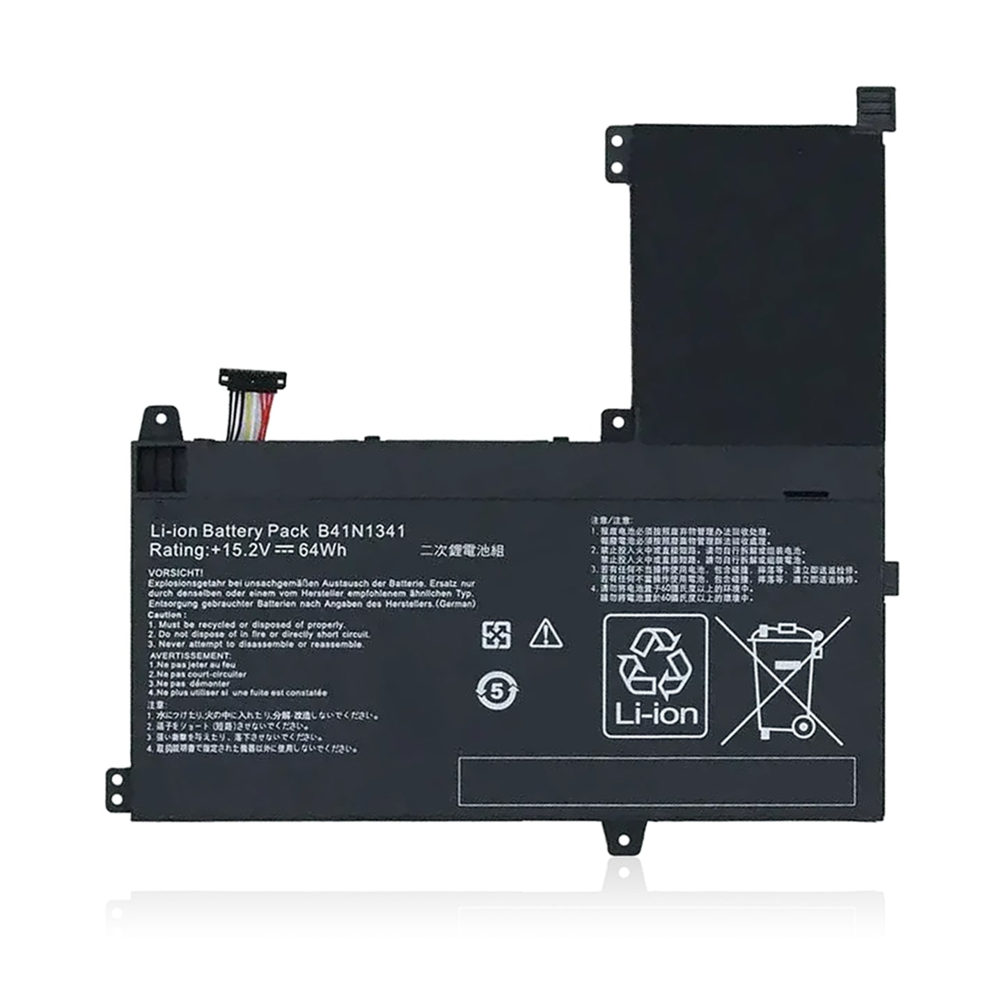KELESY Batería B41N1341 para Asus Q502, Q502L, Q502LA, serie Q502LA-BBI5T12