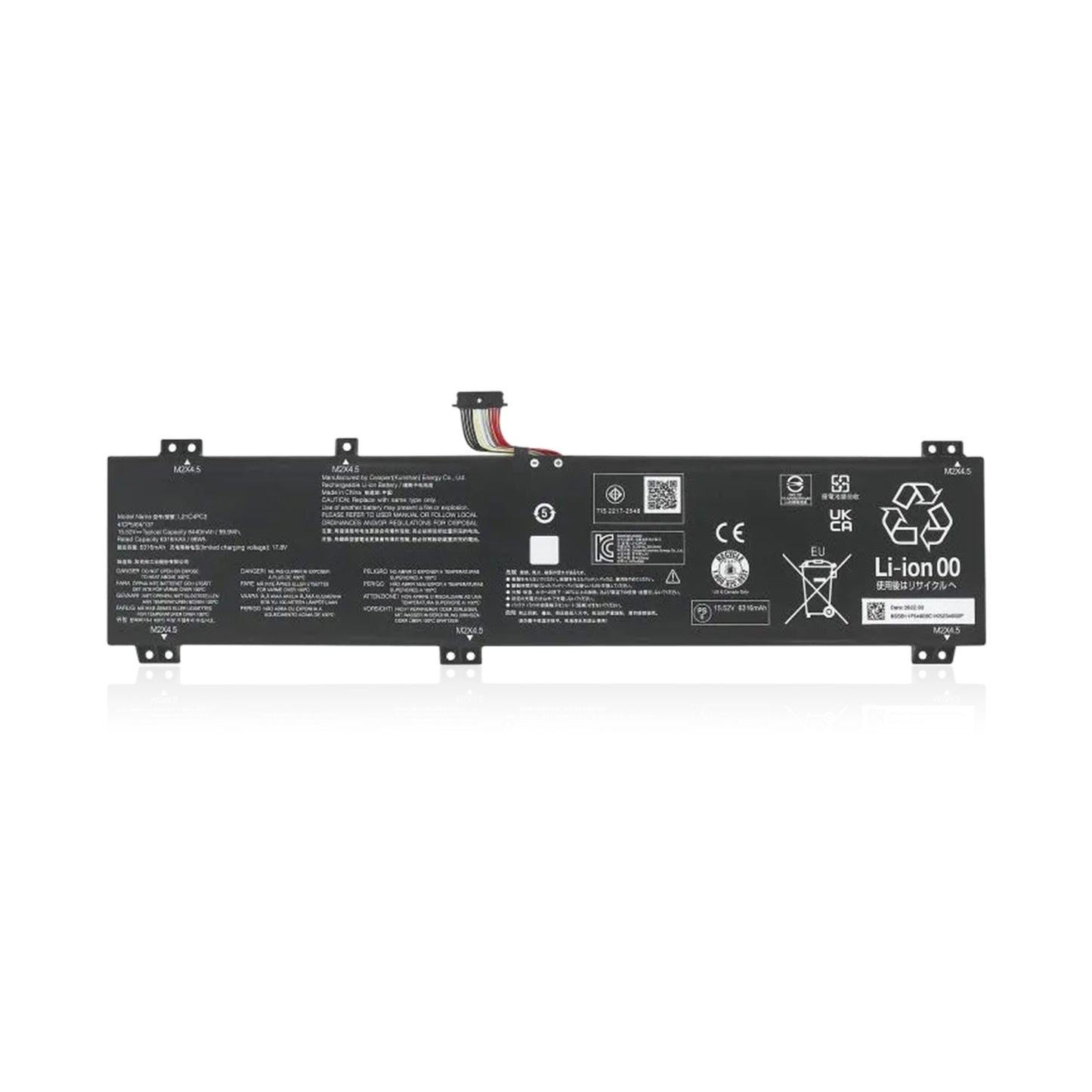 KELESY Batería de ordenador portátil L21C4PC2 L21D4PC2 para Lenovo Y9000K R9000K ARHA7 2022 L21C4PC3 L21M4PC5 15,52 V 99.9WH