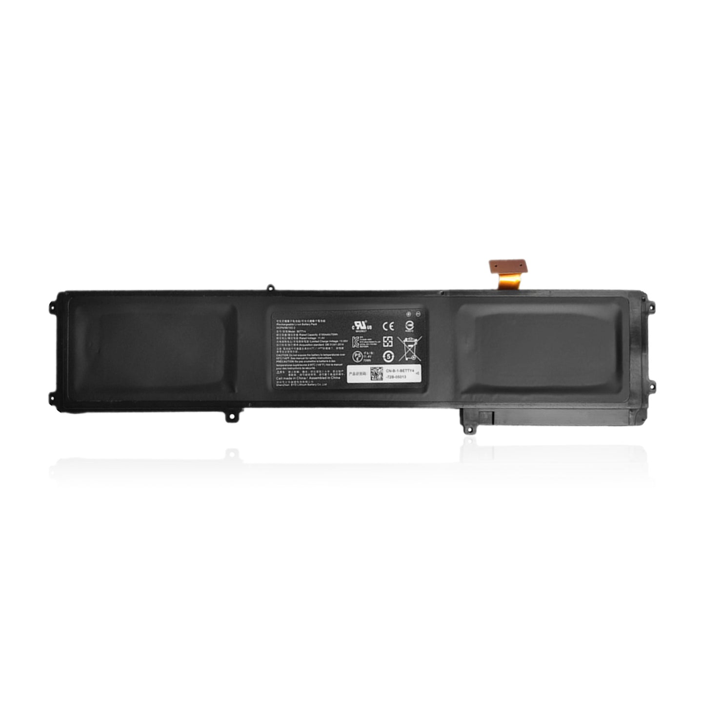 KELESY BETTY4-batería Original para ordenador portátil, 11,4 V, 70Wh, para Razer Blade 2016, 14 ", V2 3ICP4/56/102-2