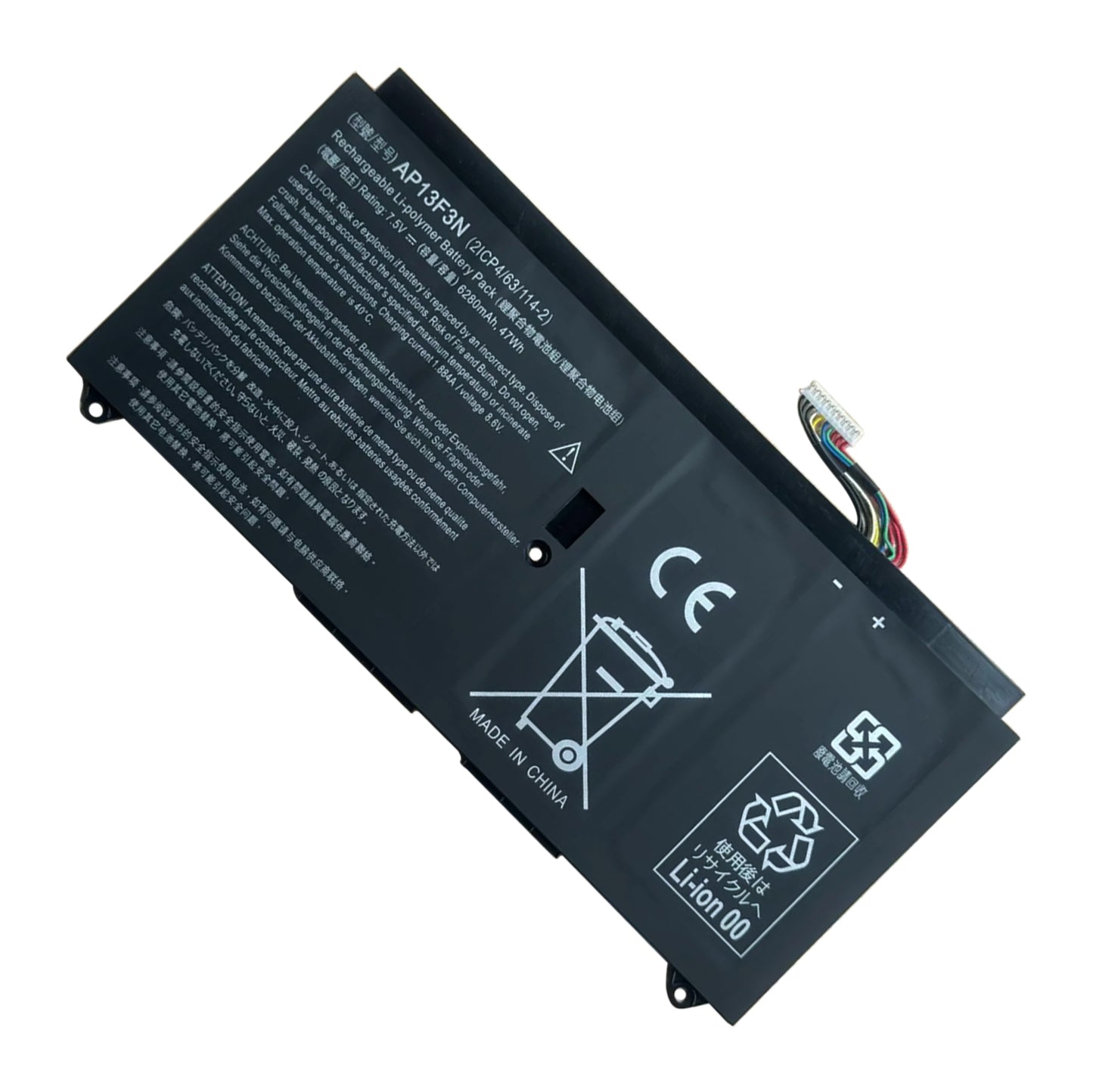 KELESY AP13F3N 2ICP4/63/114-2 Laptop Battery For Acer Aspire S7-392 S7-392-9890 S7-391-6822 Ultrabook 7.5V 6280mAh