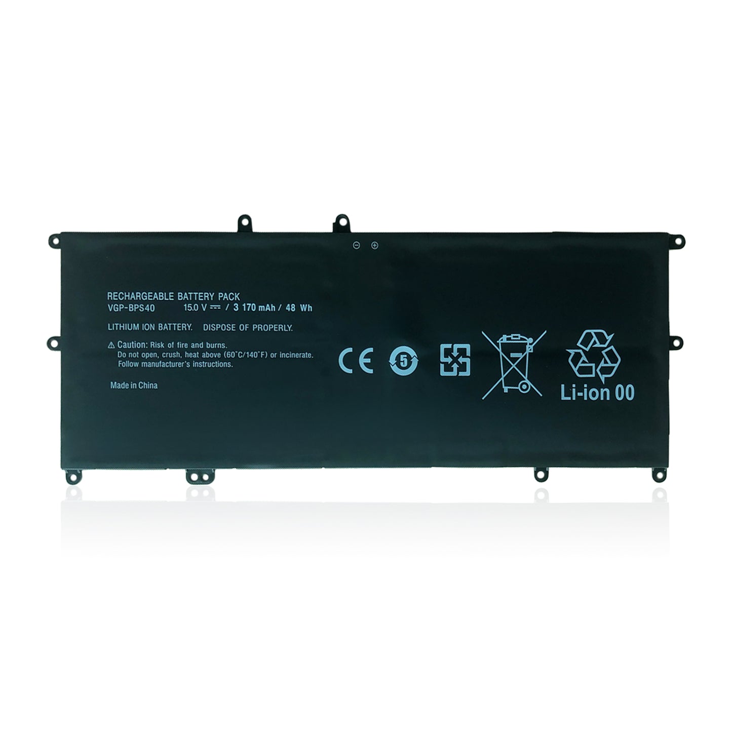 KELESY Batería de VGP-BPS40 para ordenador portátil, Pila de 15V, 3170mAh, para SONY Vaio Flip 14A SVF14N SVF 15A SVF15N17CXB