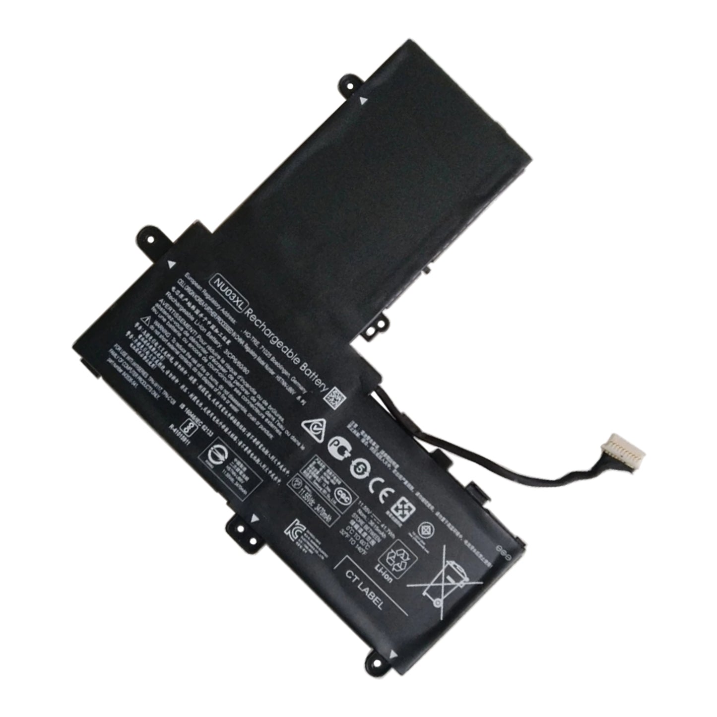 KELESY NU03XL Laptop Battery For HP Pavilion x360 Convertible PC 11-U014UR HSTNN-UB6V TPN-W117 TPN-C128 843536-541 844201-850