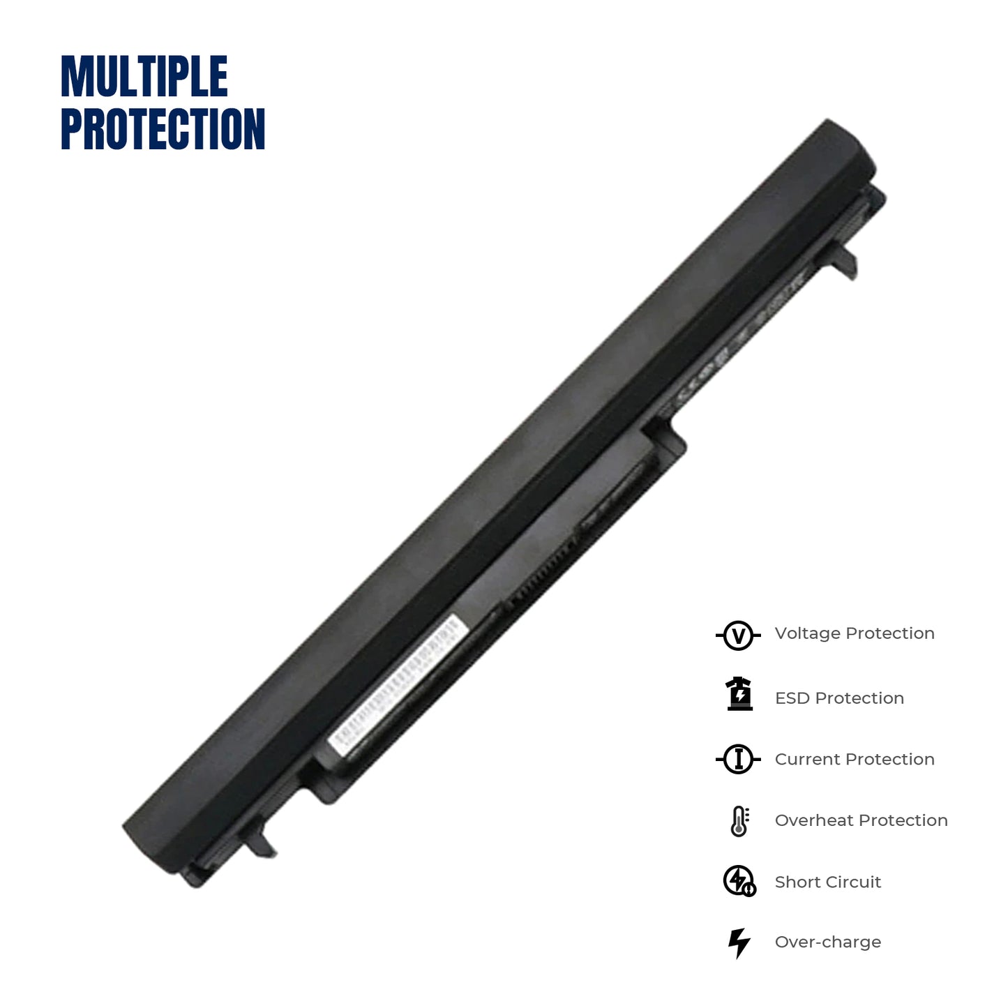KELESY A41-K56 Laptop Battery for ASUS A46C E46C S46C S56 S56C K46 K46C K46CM K56 K56C S550 S550C A32-K56 A31-K56 A42-K56 15.0V
