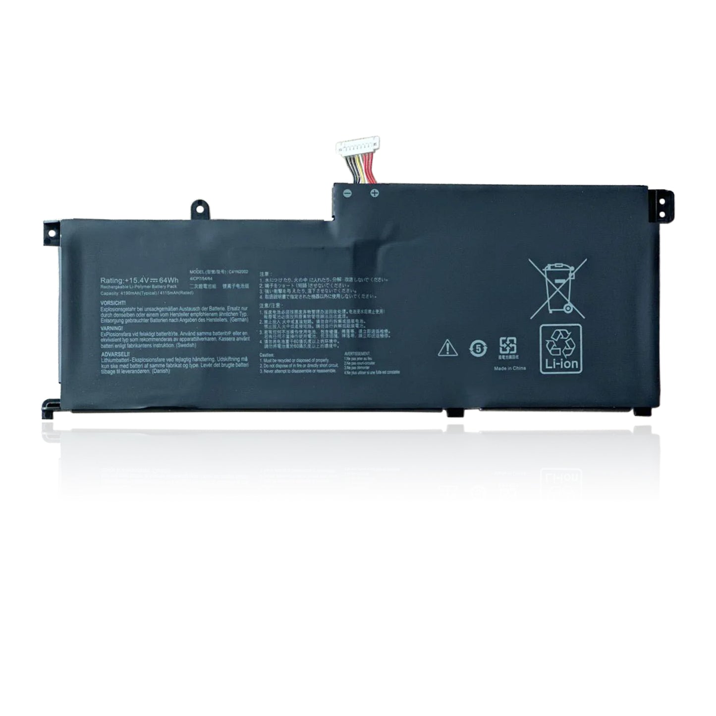 KELESY C41N2002 NEW Battery for Asus ZenBook Pro 15 UX535 UX535L UX535LH UX535LI