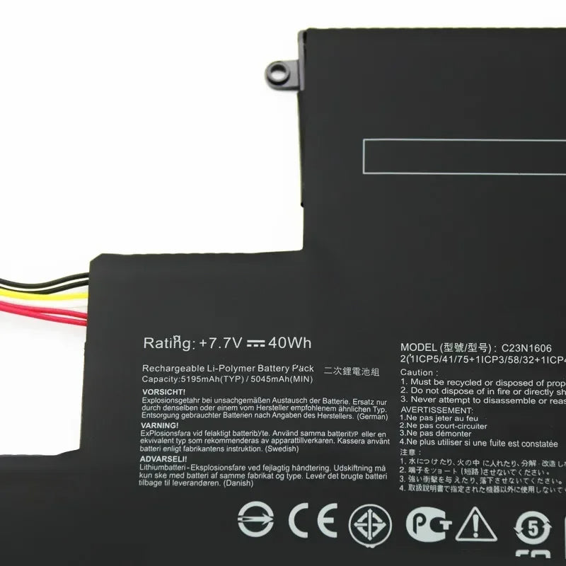 KELESY C23N1606 Laptop Battery For ASUS Zenbook 3 UX390 UX390UA UX390UAK UX390UA-1A UX390UA1A C23PQCH Series 7.7V 35WH