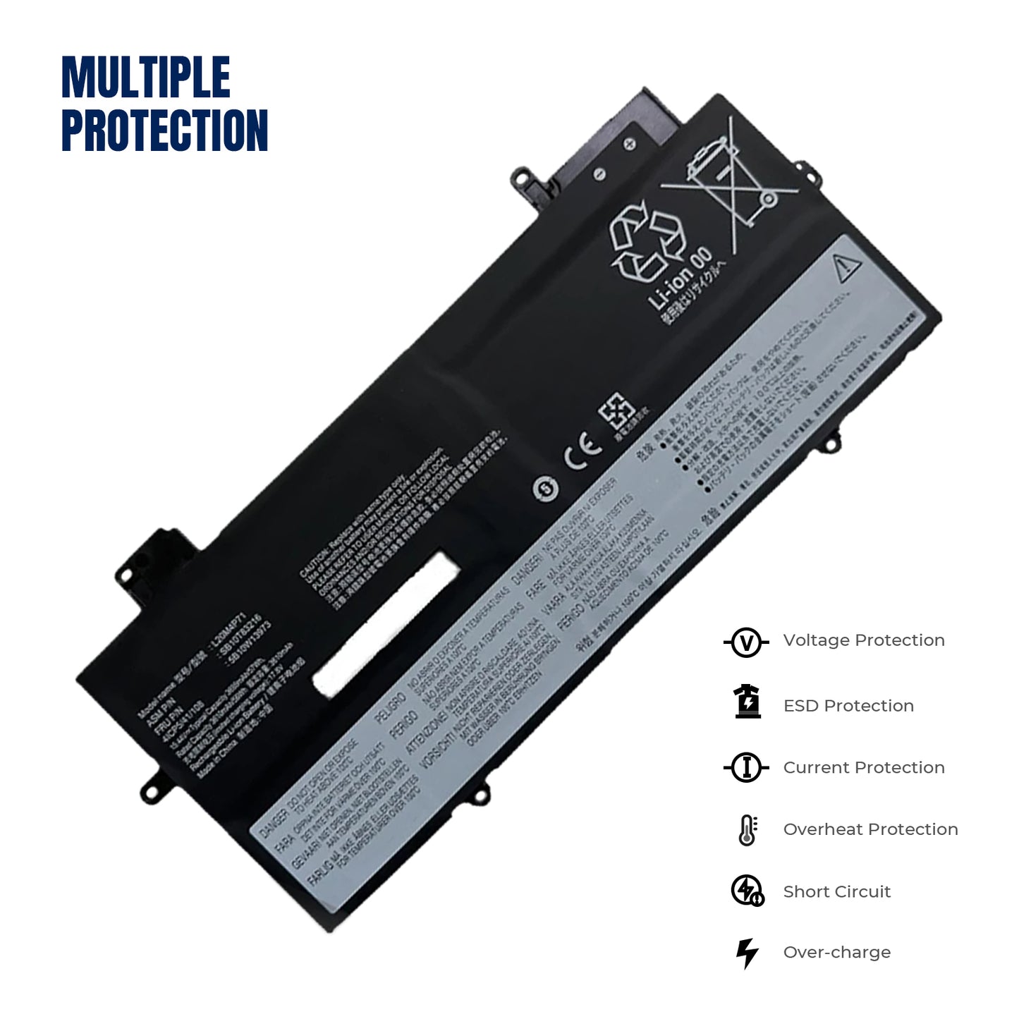 KELESY L20C4P71 L20M4P71 Battery For Lenovo ThinkPad X1 Carbon Gen 9 10 X1 Yoga 6th 7th Gen 6 7 Series L20D4P71 L20L4P71