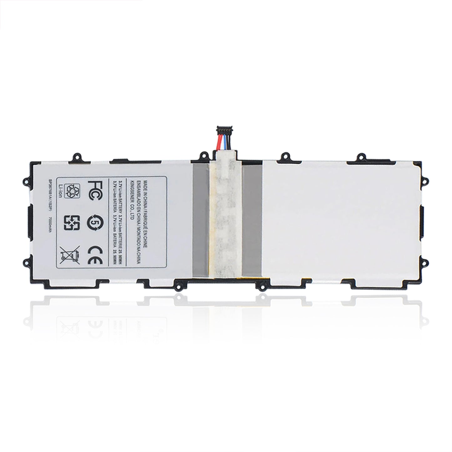 KELESY SP3676B1A(1S2P) para Samsung Galaxy Tab 2, 10,1, GT-N8000, GT-N8010, GT-N8013, GT-P5100, P5113, P7510, P7500, P5100