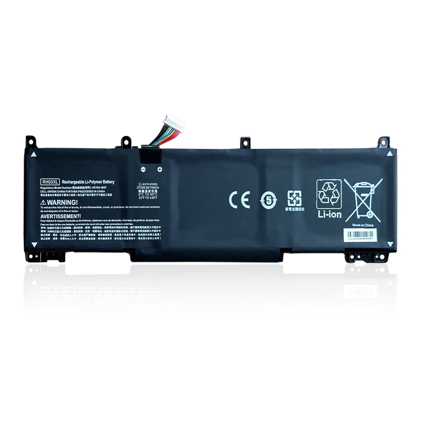 KELESY RH03XL Battery for HP ProBook 430 440 450 650 G8 HSTNN-IB9Q M01524-2B1 45WH 11.4V