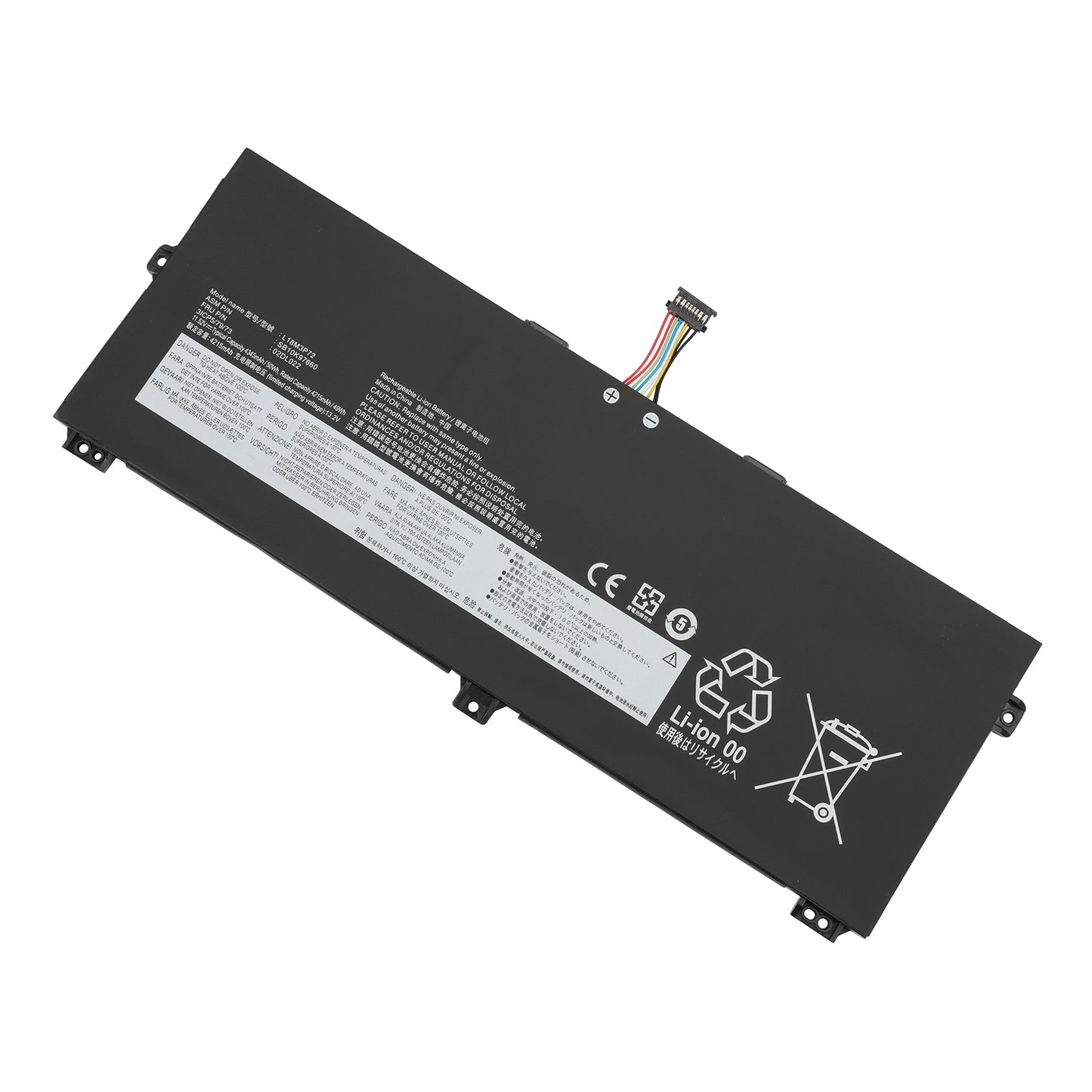 KELESY Original L18M3P72 Laptop Battery For Lenovo ThinkPad X390 Yoga X13 Series L18L3P72 02DL022 02DL021 02HM SB10K97659