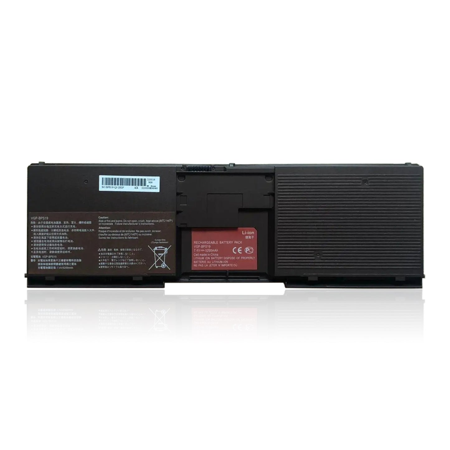 KELESY Batería de ordenador portátil para Sony VGP-BPL19, VGP-BPS19, VAIO, VGP-BPX19, VPC-X11, VPC-X113, VPC-X115, VPC-X116