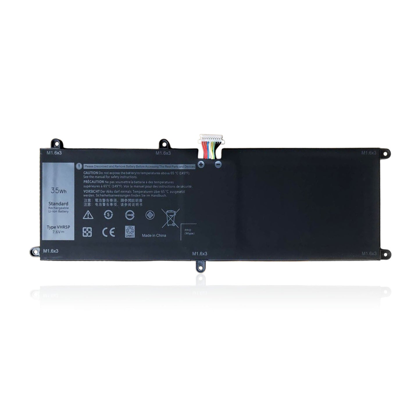 KELESY 7.6V 35Wh VHR5P Laptop Battery For DELL Latitude 11 5175 5179 Series Tablet XRHWG RHF3V 0RHF3V T04E001 Fast Delivery