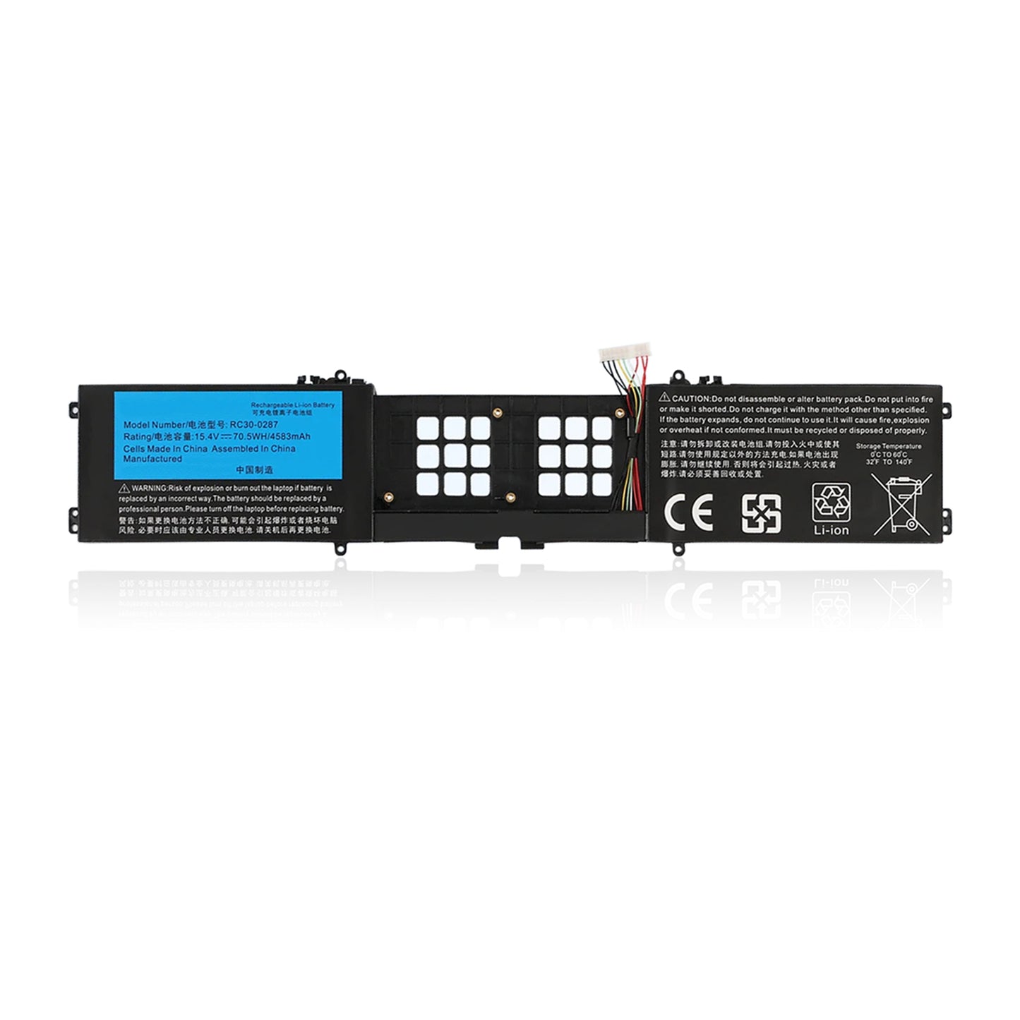 KELESY Batería Original para ordenador portátil Razer Blade Pro, 15,4 V, 70.5Wh, 17, 2019, RC30-0287, i7-9750H