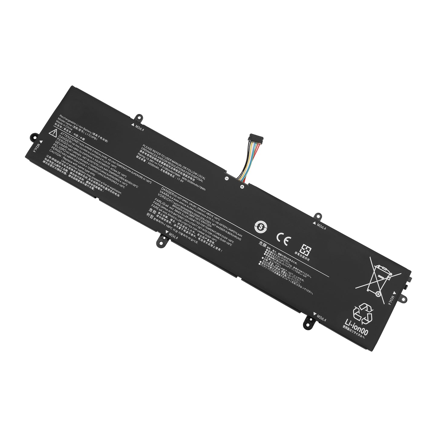 KELESY New Genuine Original L17C4PB1 15.36V 79Wh Laptop Battery for Lenovo IdeaPad 720S-15IKB(81AC001AGE) V730-15-ISE L17C4PB1