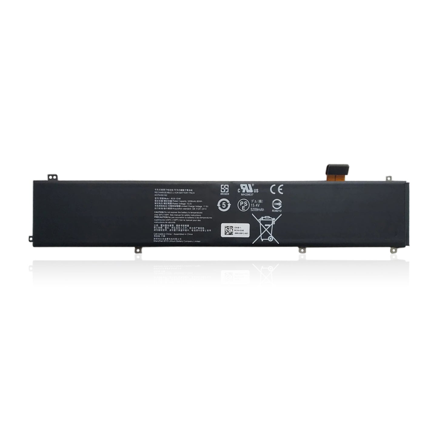 KELESY Batería Original para ordenador portátil Razer Blade 15 Advanced 15,4 2019 GTX 2018 4ICP4/1060, nueva, RC30-0248