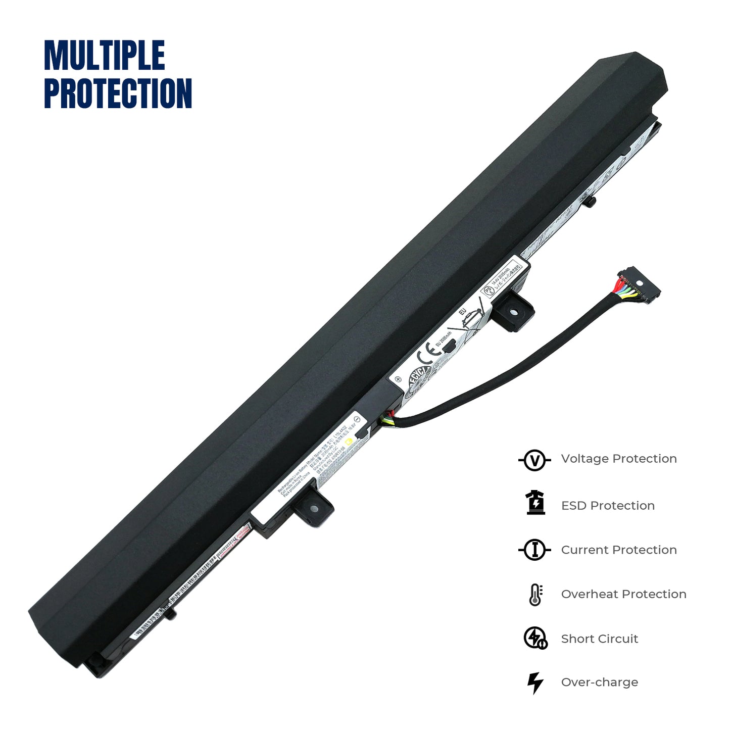 KELESY Genuine L15L4A02 L15S4A02 L15C4A02 Laptop Battery For Lenovo Ideapad V110-15AST V310-14ISK V310-15ISK V510-14IKB