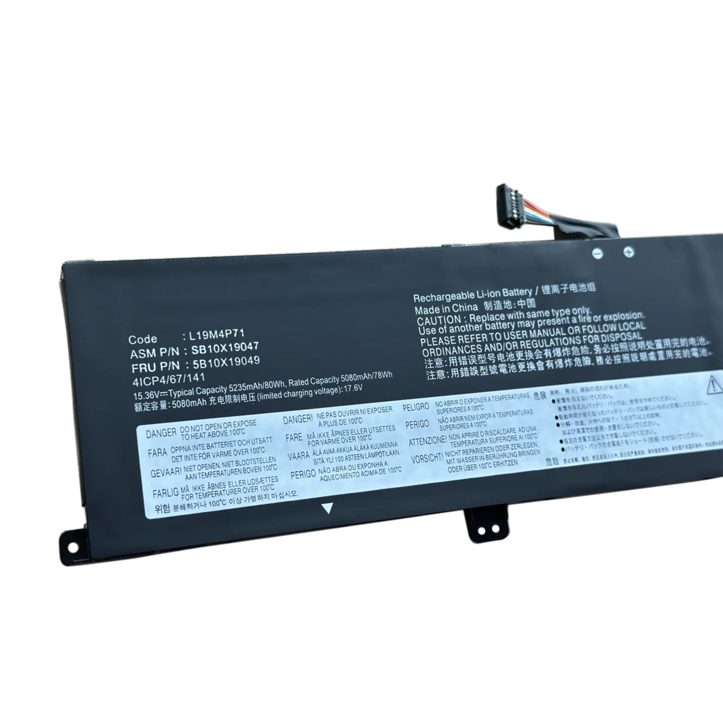 KELESY L19M4P71 L19C4P71 L19L4P71 Battery For Lenovo ThinkPad X1 Extreme Gen 3 2020 TP00099D SB10X19048 SB10X19047 15.36v 80WH