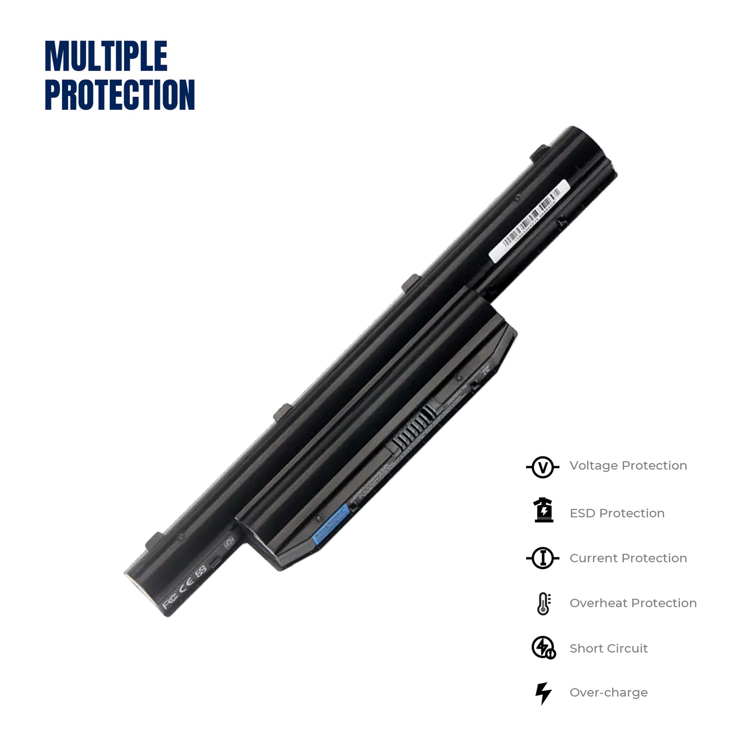 KELESY Batería de ordenador portátil FPCBP334 para Fujitsu LifeBook, LH532, LH532AP, LH522, FPCBP335, FMVNBP215, FMVNBP216