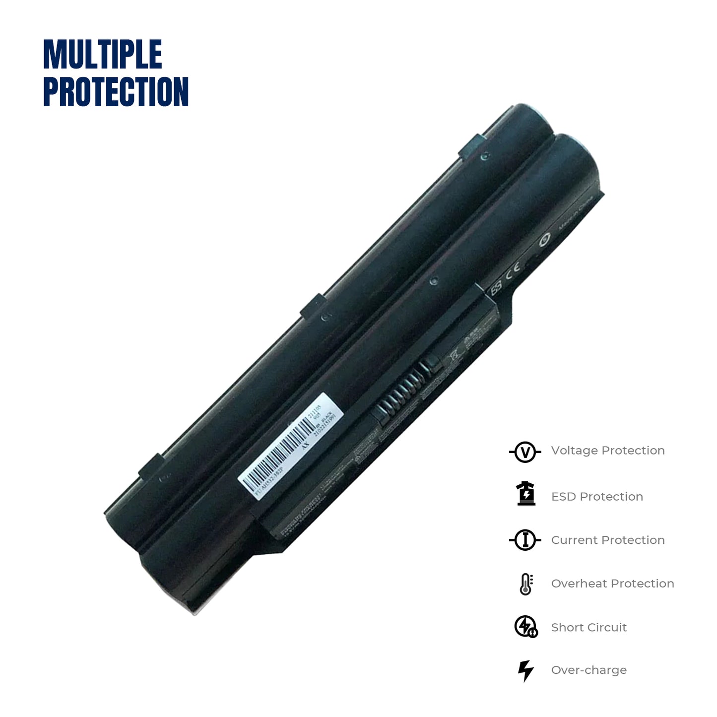 KELESY FPCBP331 batería de ordenador portátil para Fujitsu lifeBook, A532, AH512, AH532, AH532, GFX, FPCBP331, FMVNBP213