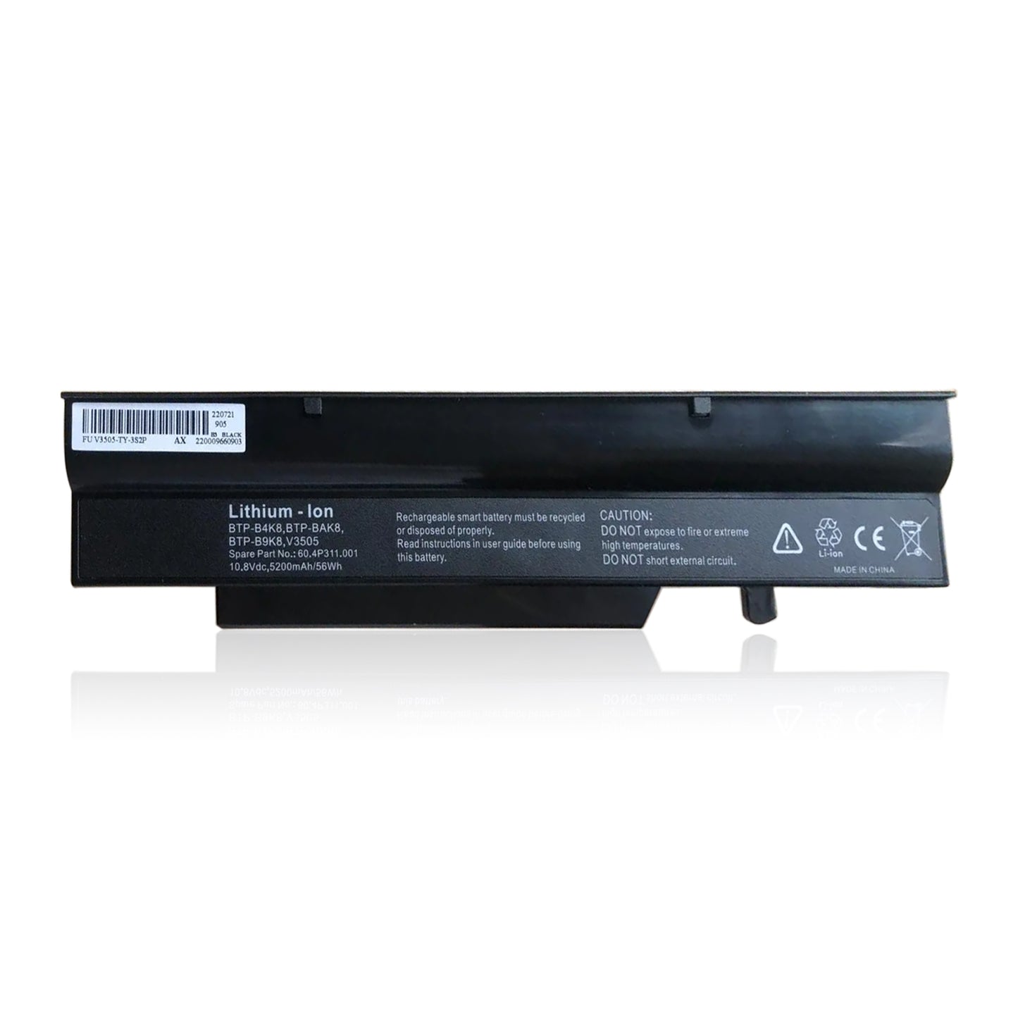 KELESY Batería del ordenador portátil para fujitsu esprimo mobile V6535 V5545 V6545 V6505 Amilo Li2727 Li1718 Li2732 Li1720